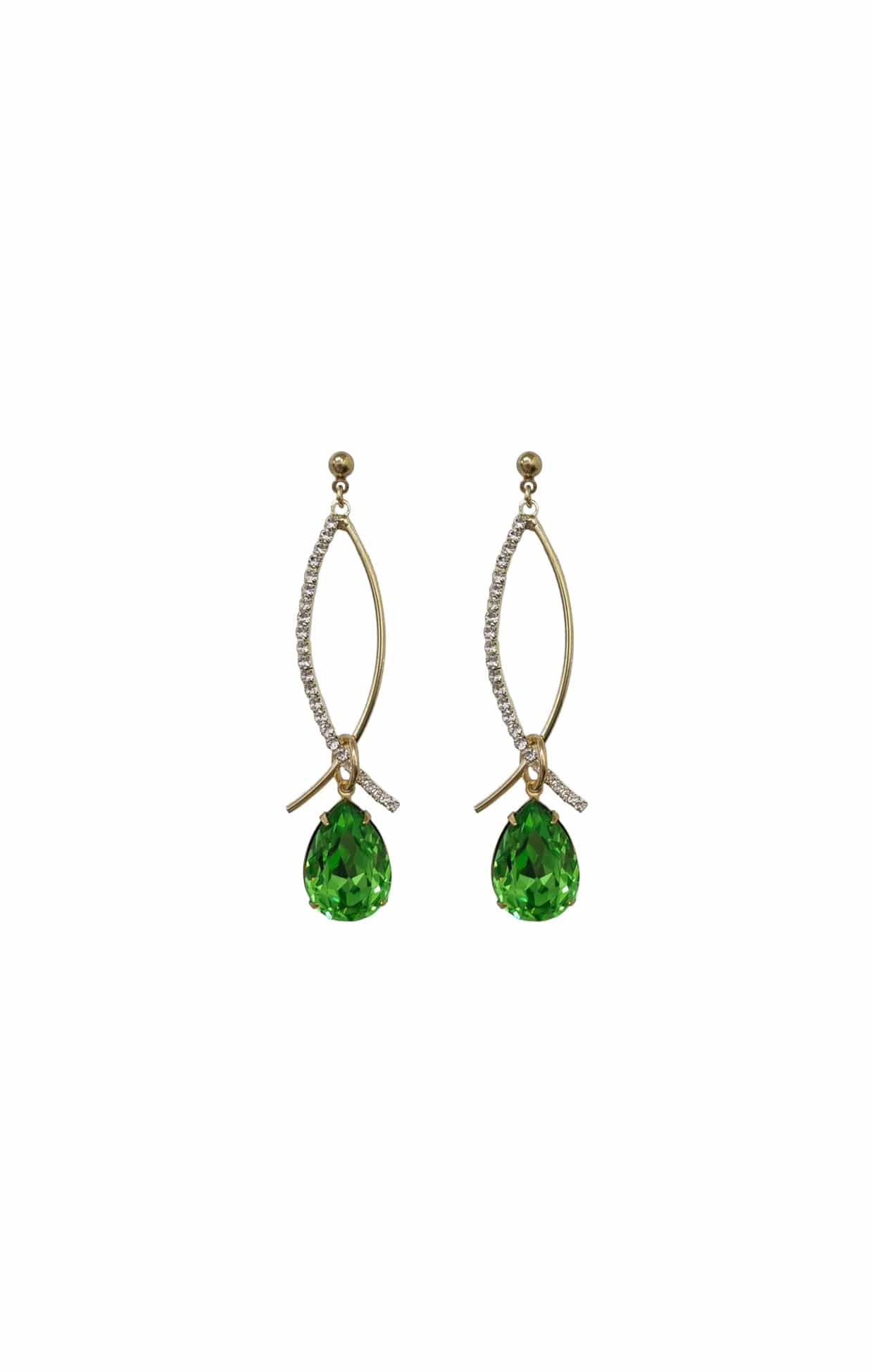 ALLEGRA DROP EARRINGS IN PERIDOT