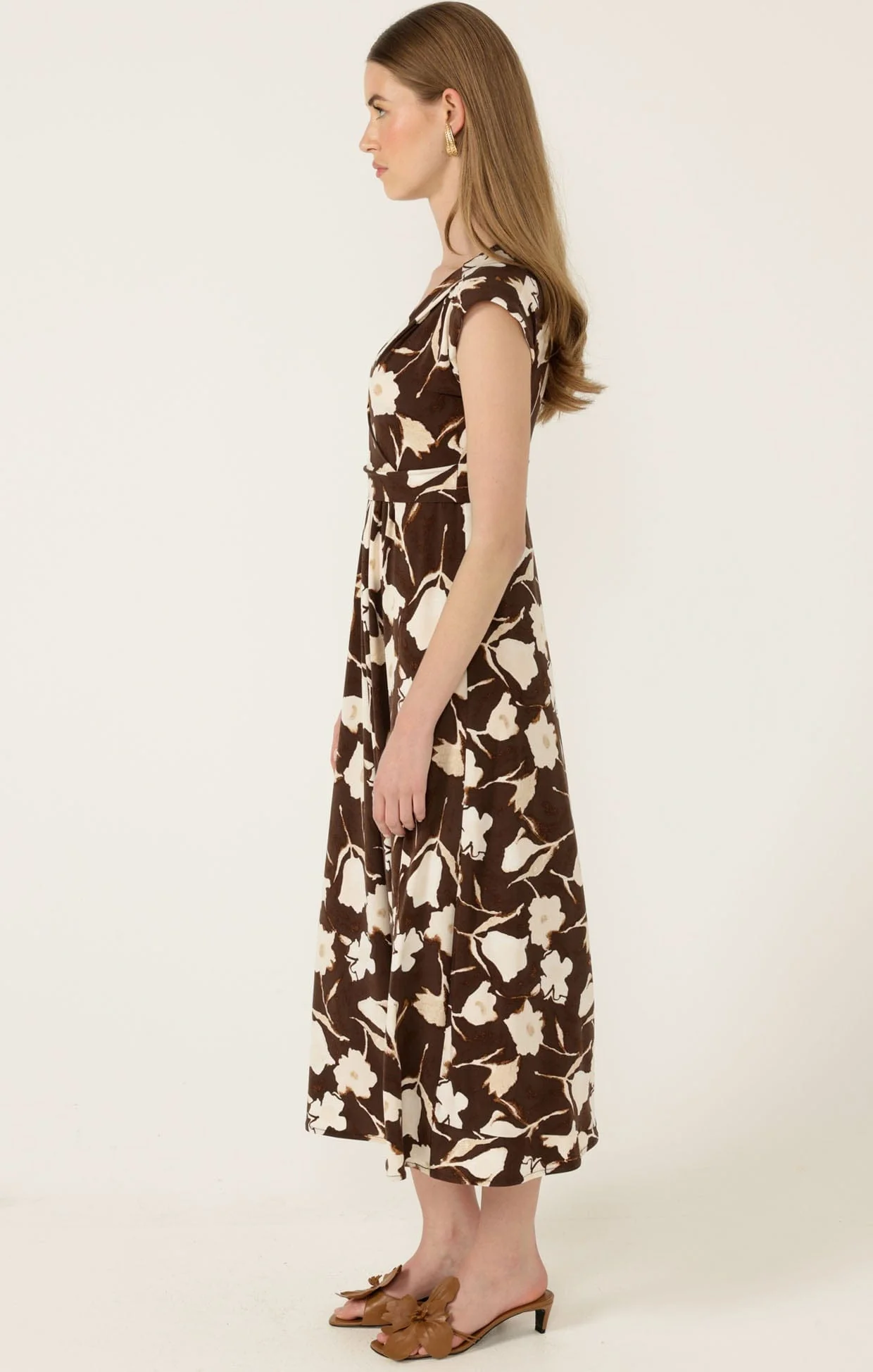 CAPPUCCINO MIDI DRESS - Image 6