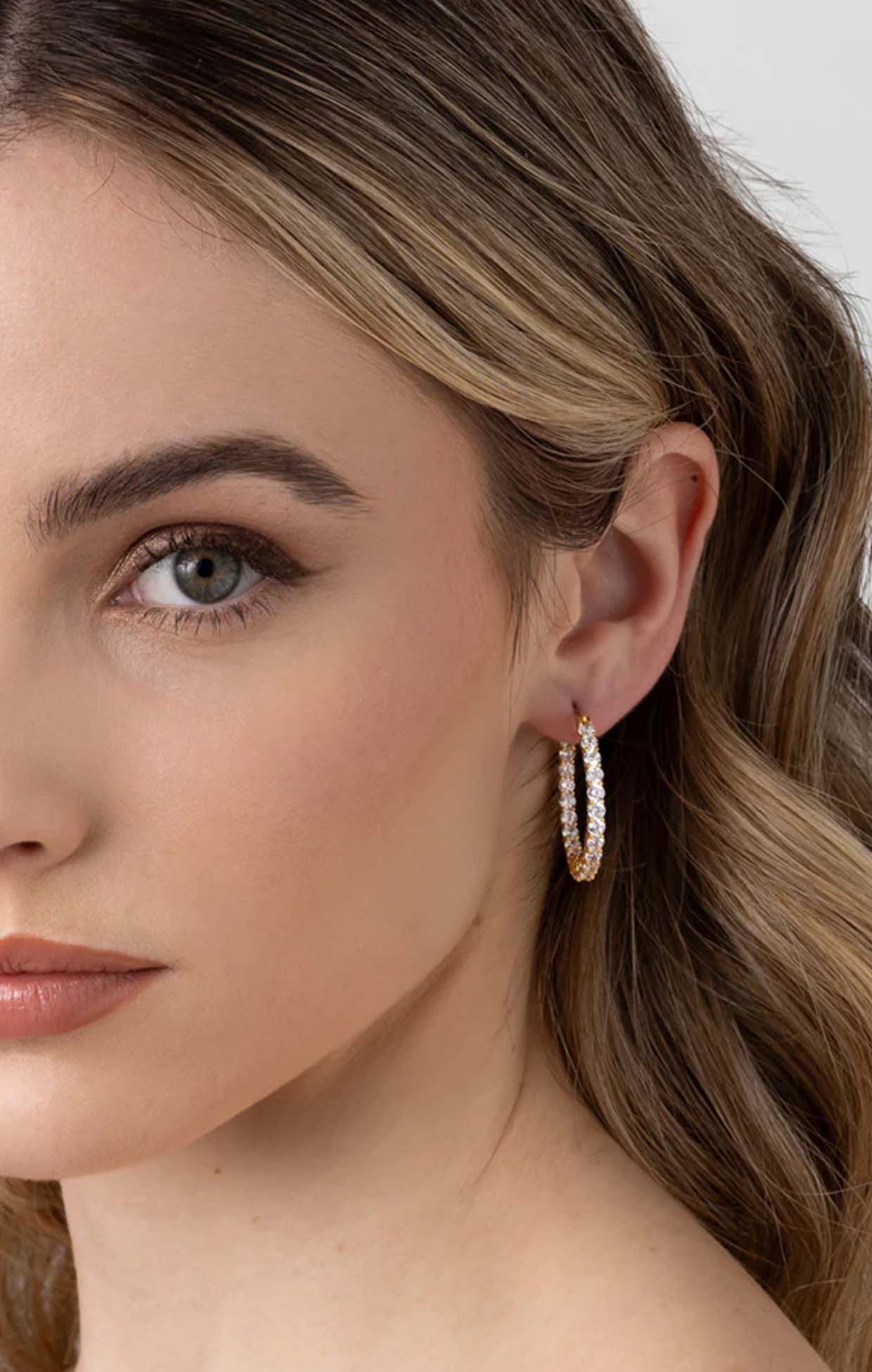 DOLCE VITA EARRINGS IN GOLD - Image 2