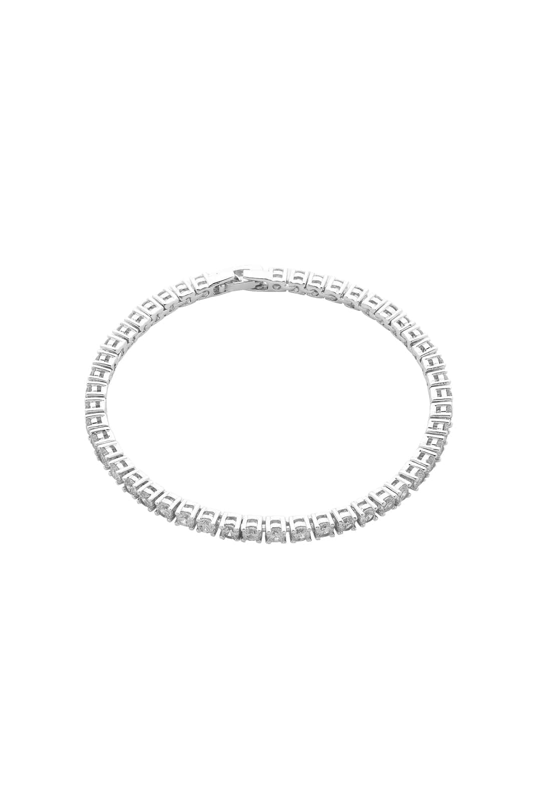 DOLCE VITA TENNIS BRACLET IN RHODIUM
