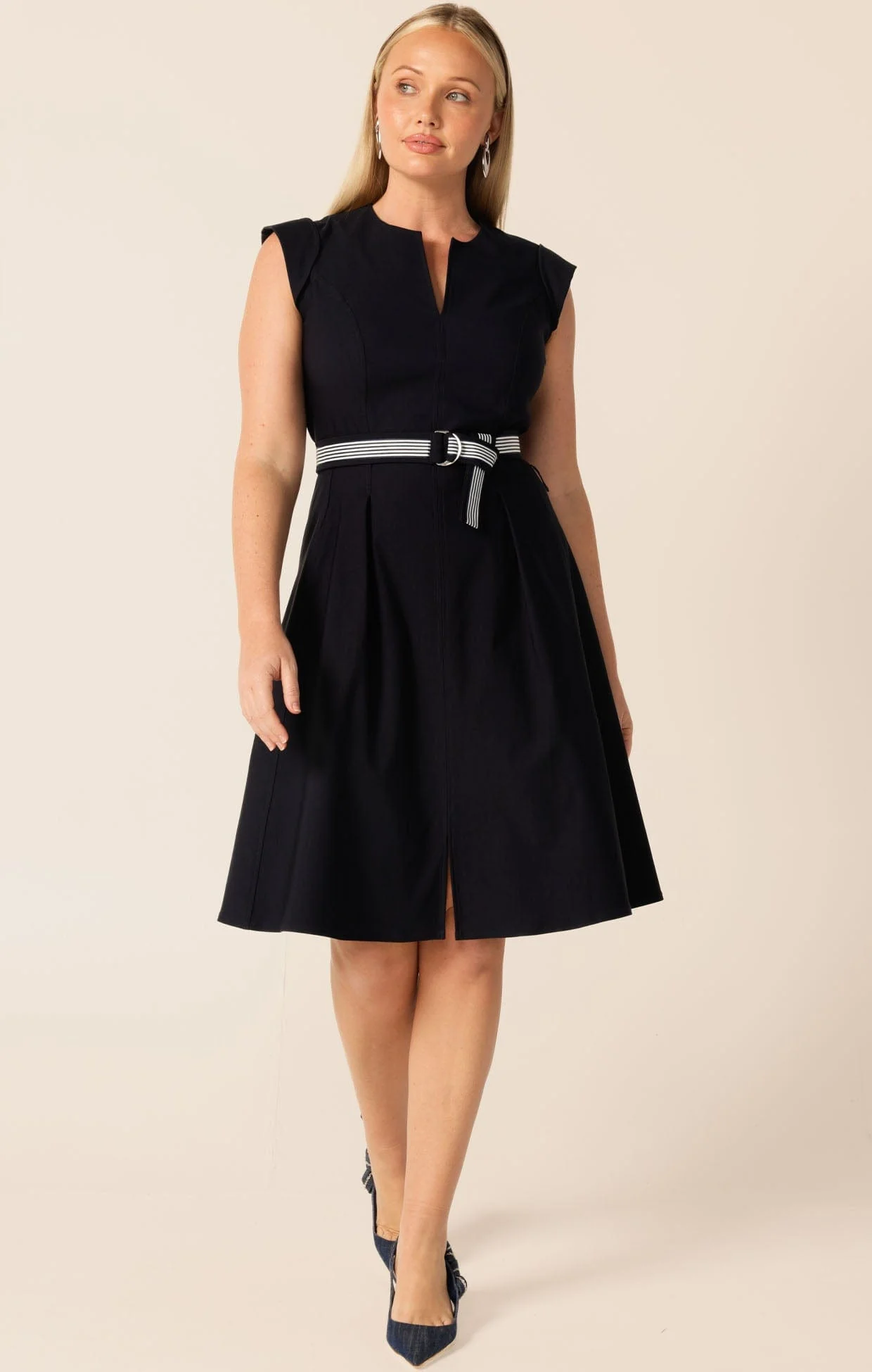 FIT AND FLARE DRESS
