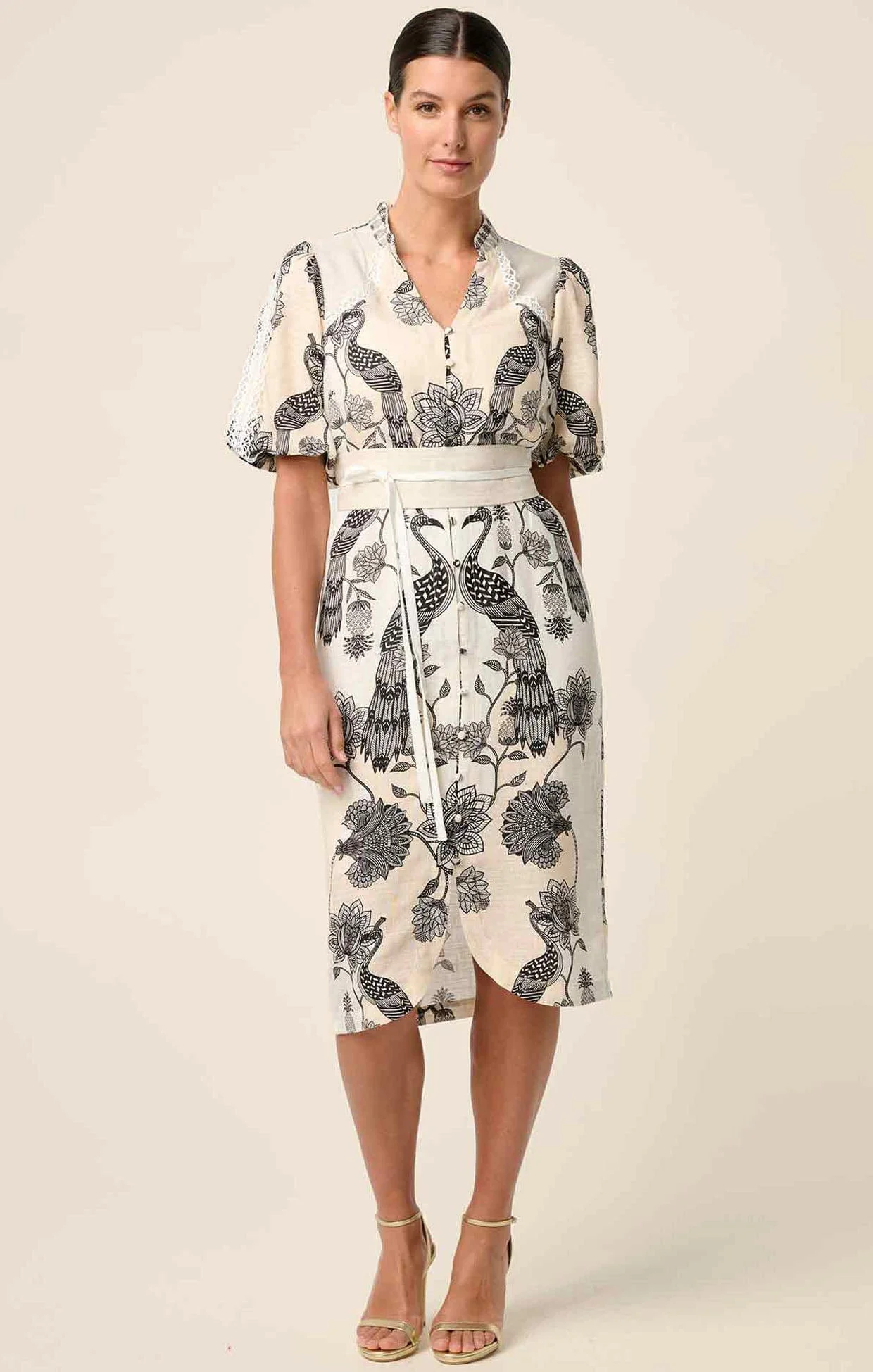 GAIA DRESS IN IMPERIAL STONE