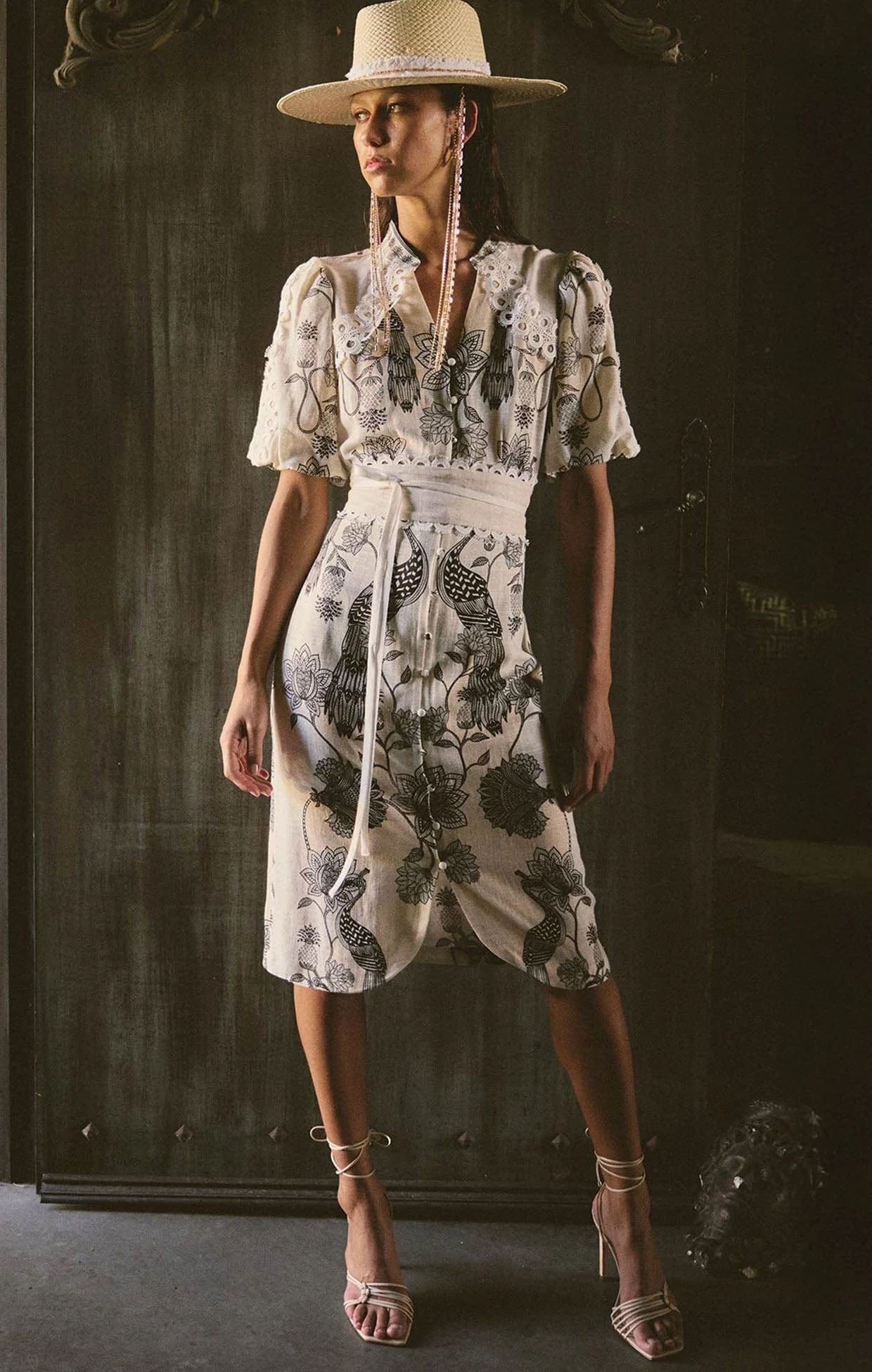 GAIA DRESS IN IMPERIAL STONE - Image 2