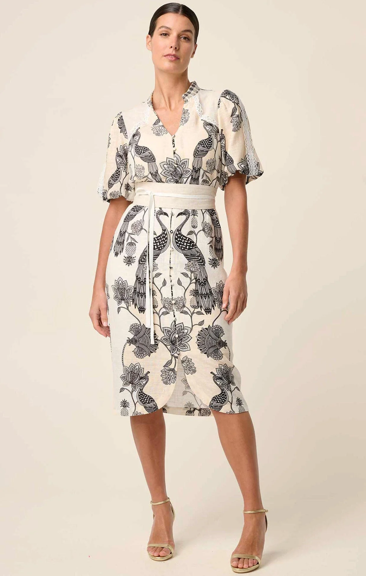 GAIA DRESS IN IMPERIAL STONE - Image 4