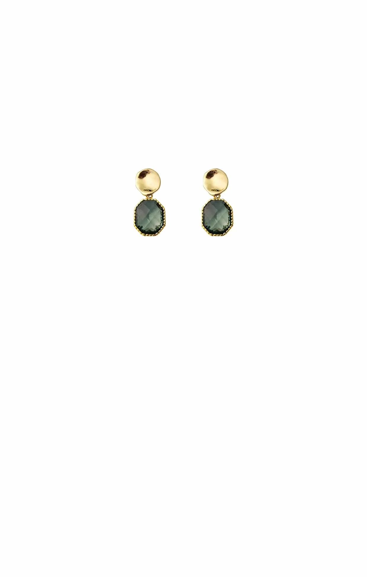 HAZEL DROP EARRINGS IN SAGE