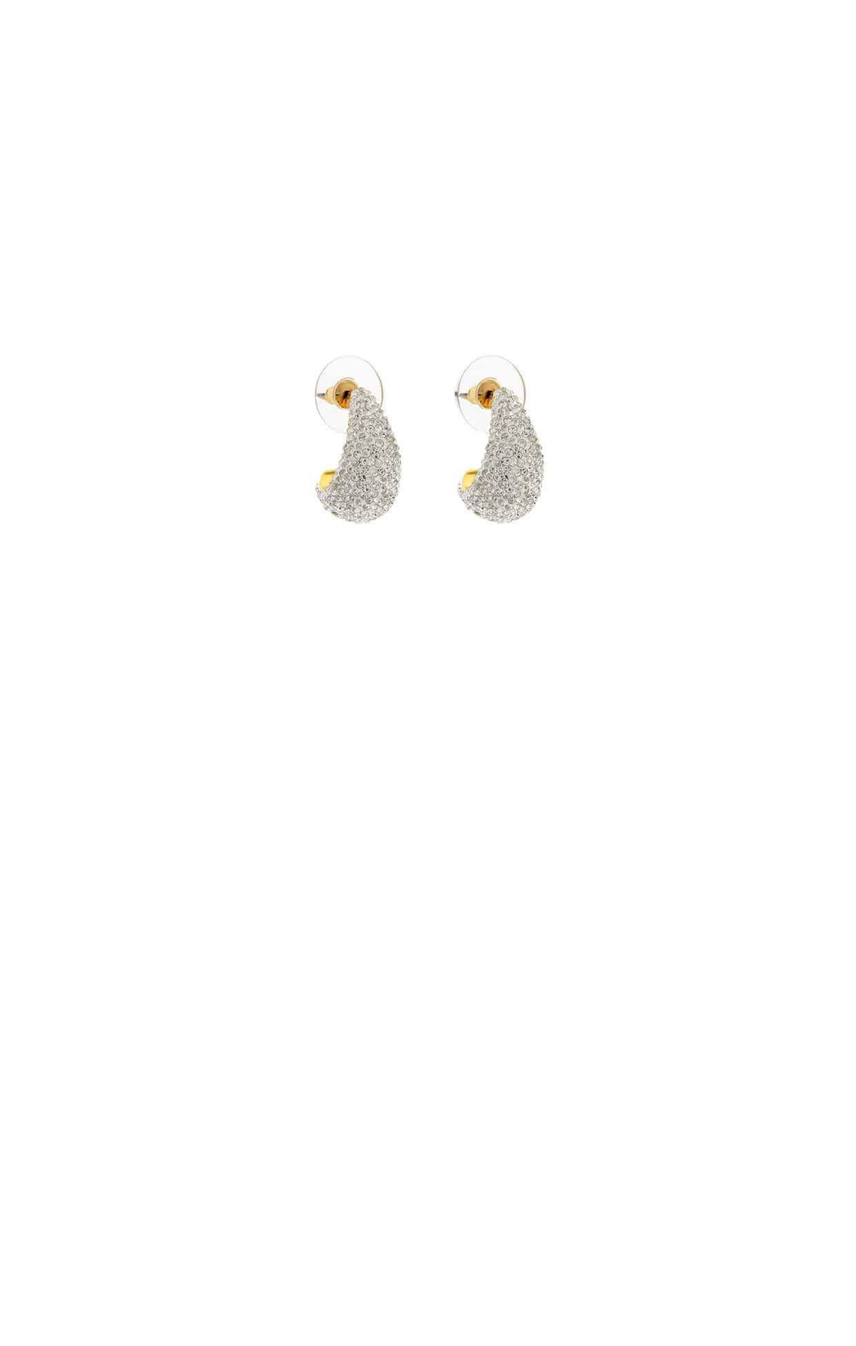 JEMMA CRYSTAL EARRINGS IN GOLD