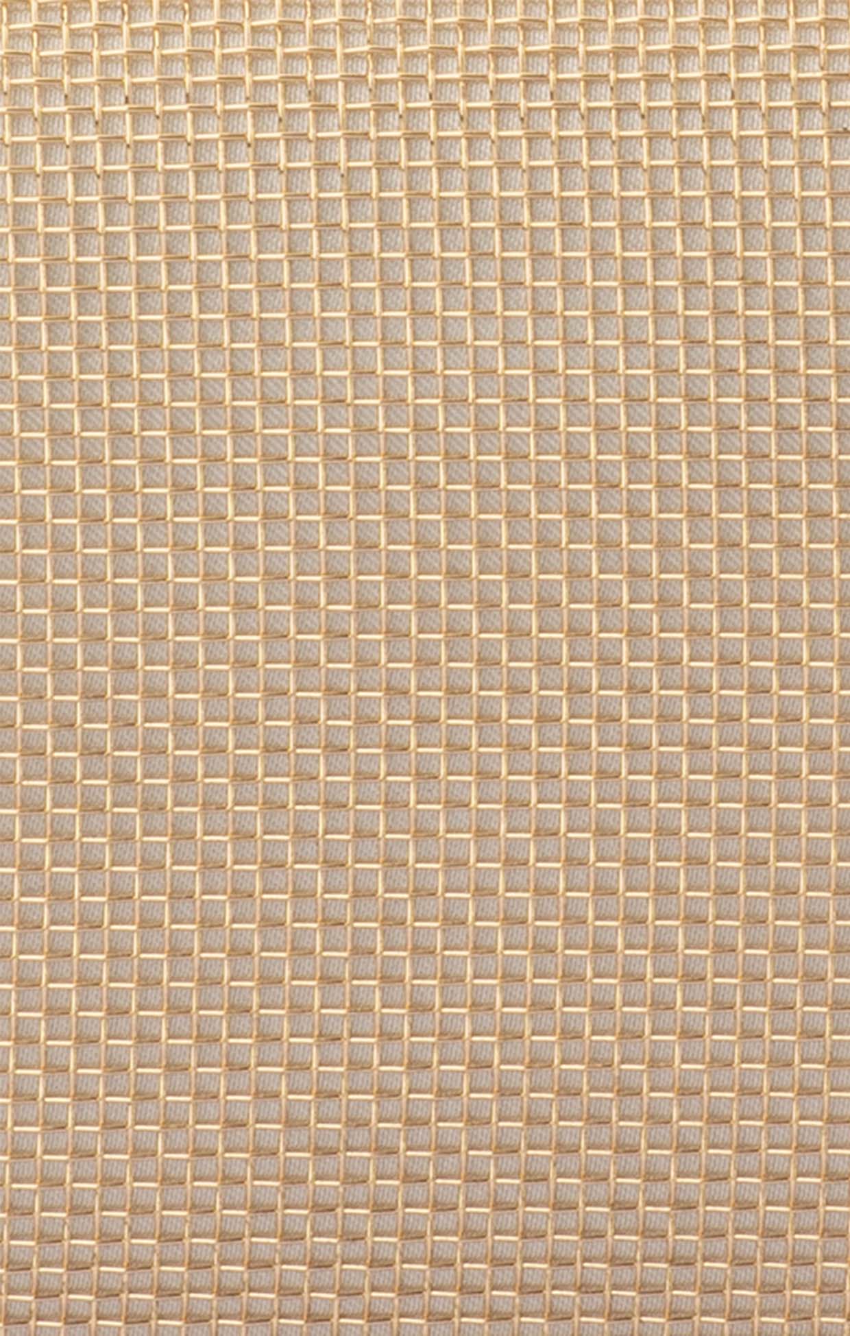 JEN MESH CLUTCH BAG IN GOLD - Image 2