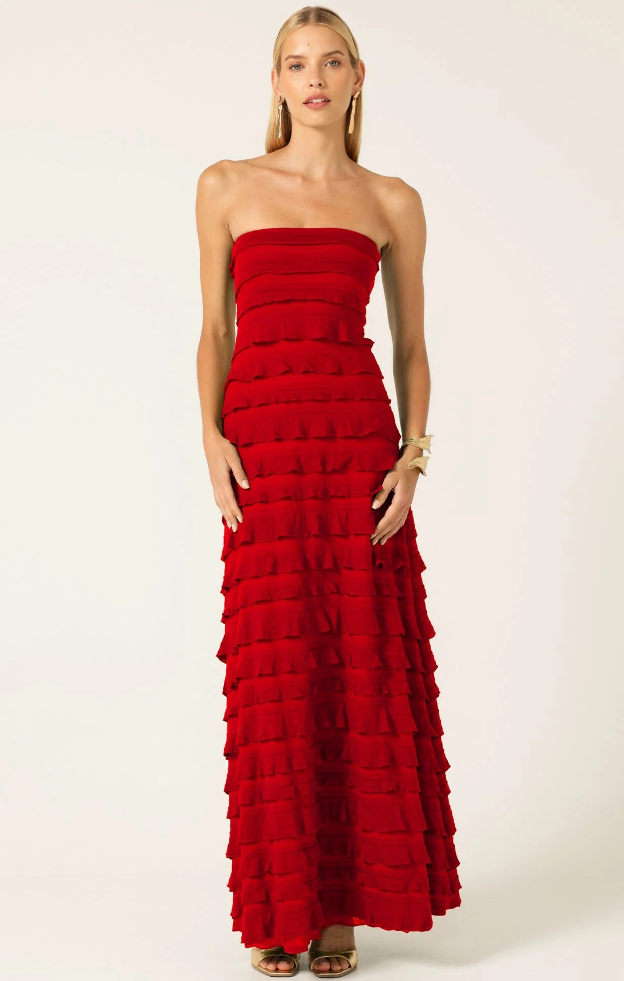 MADDISON DRESS IN CHERRY - Image 2