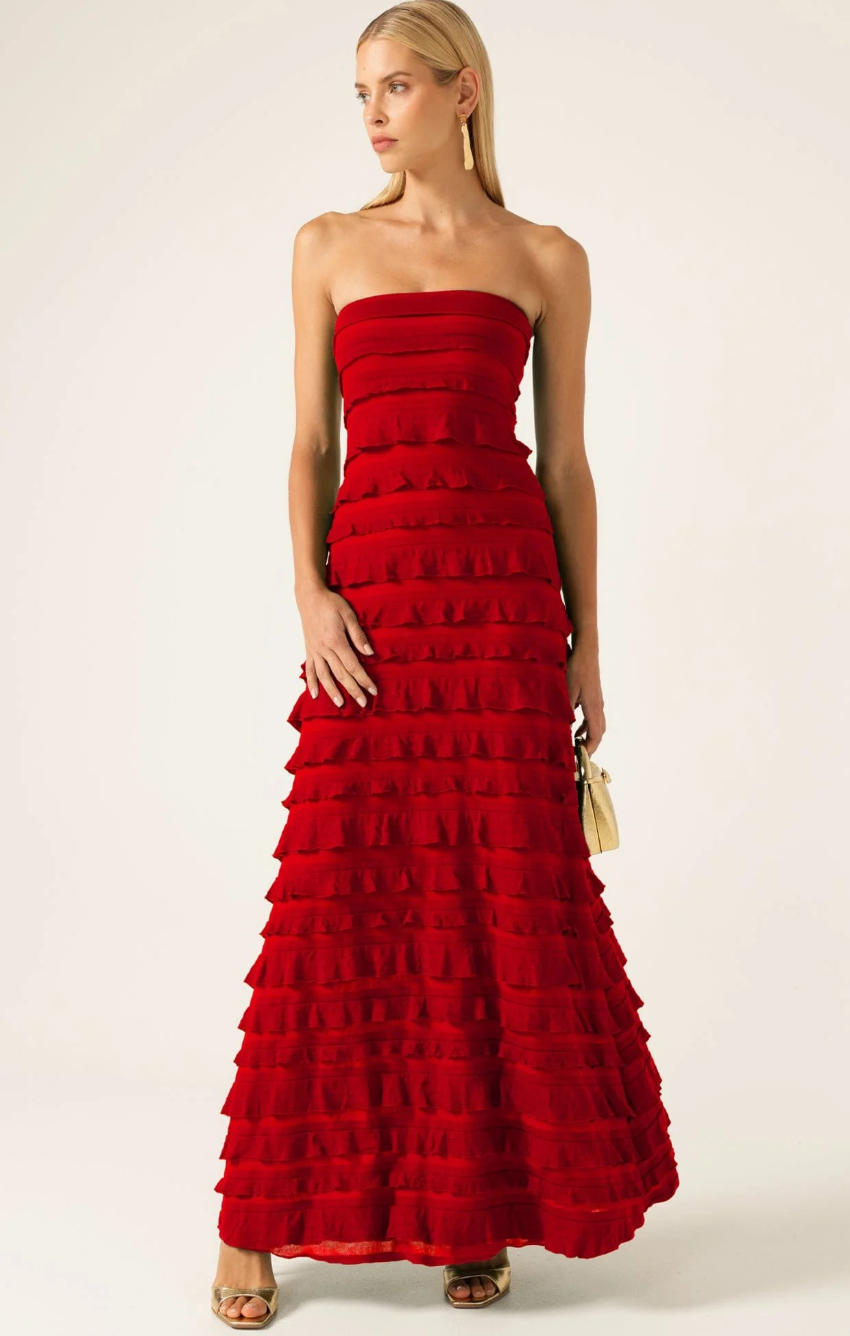 MADDISON DRESS IN CHERRY - Image 5