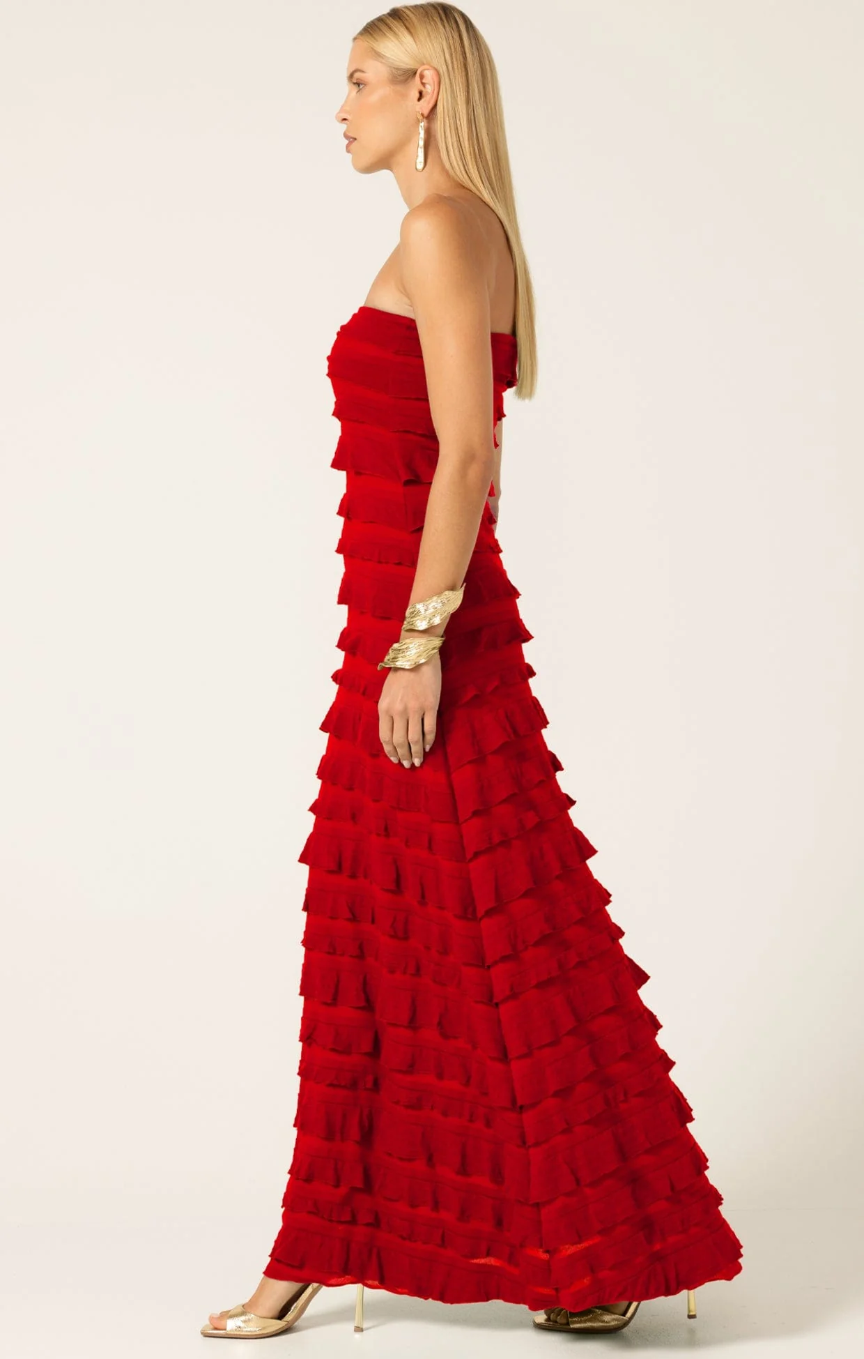 MADDISON DRESS IN CHERRY - Image 6