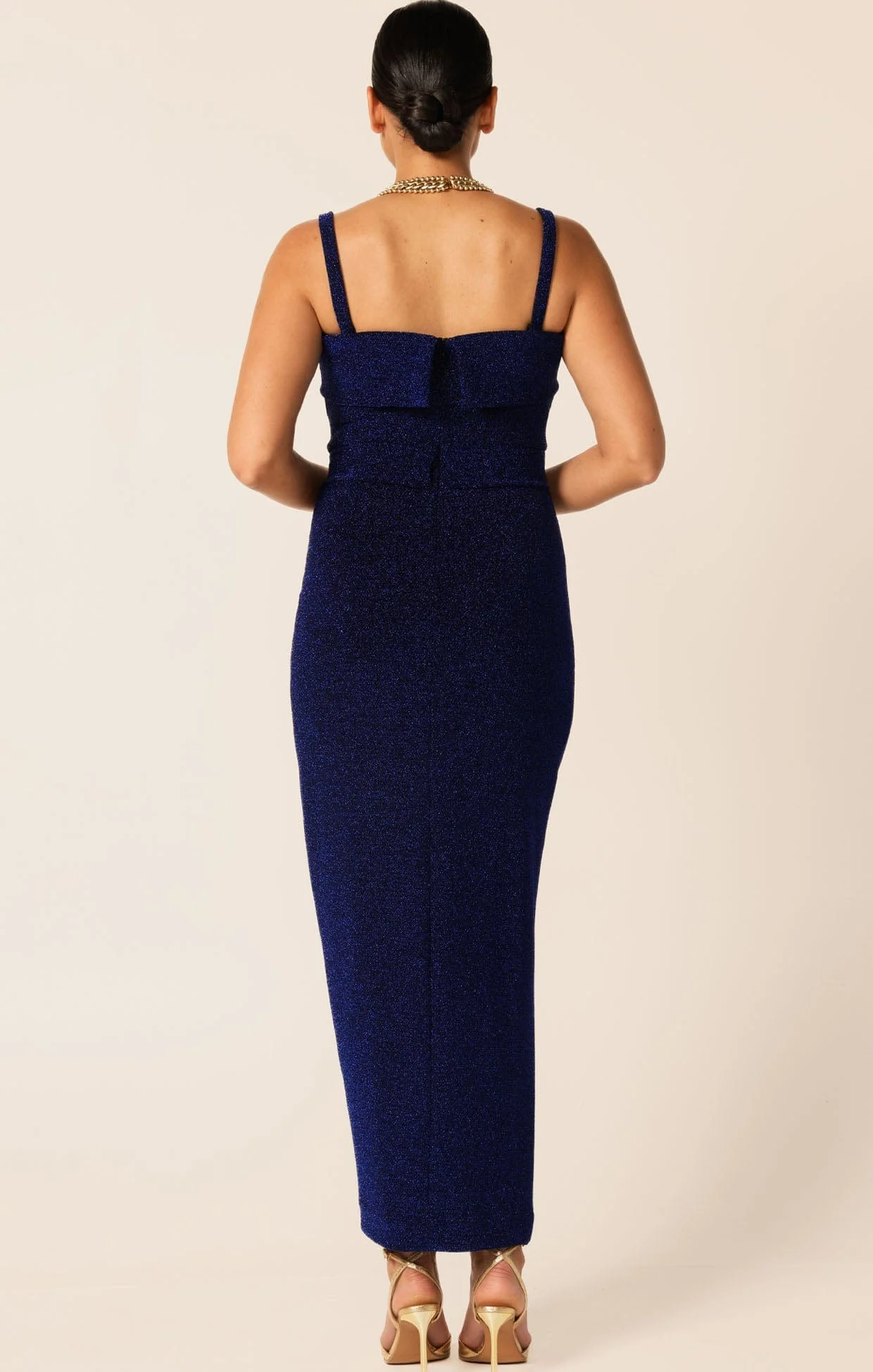 MERLE STRAPLESS MAXI DRESS SAPPHIRE - Image 10