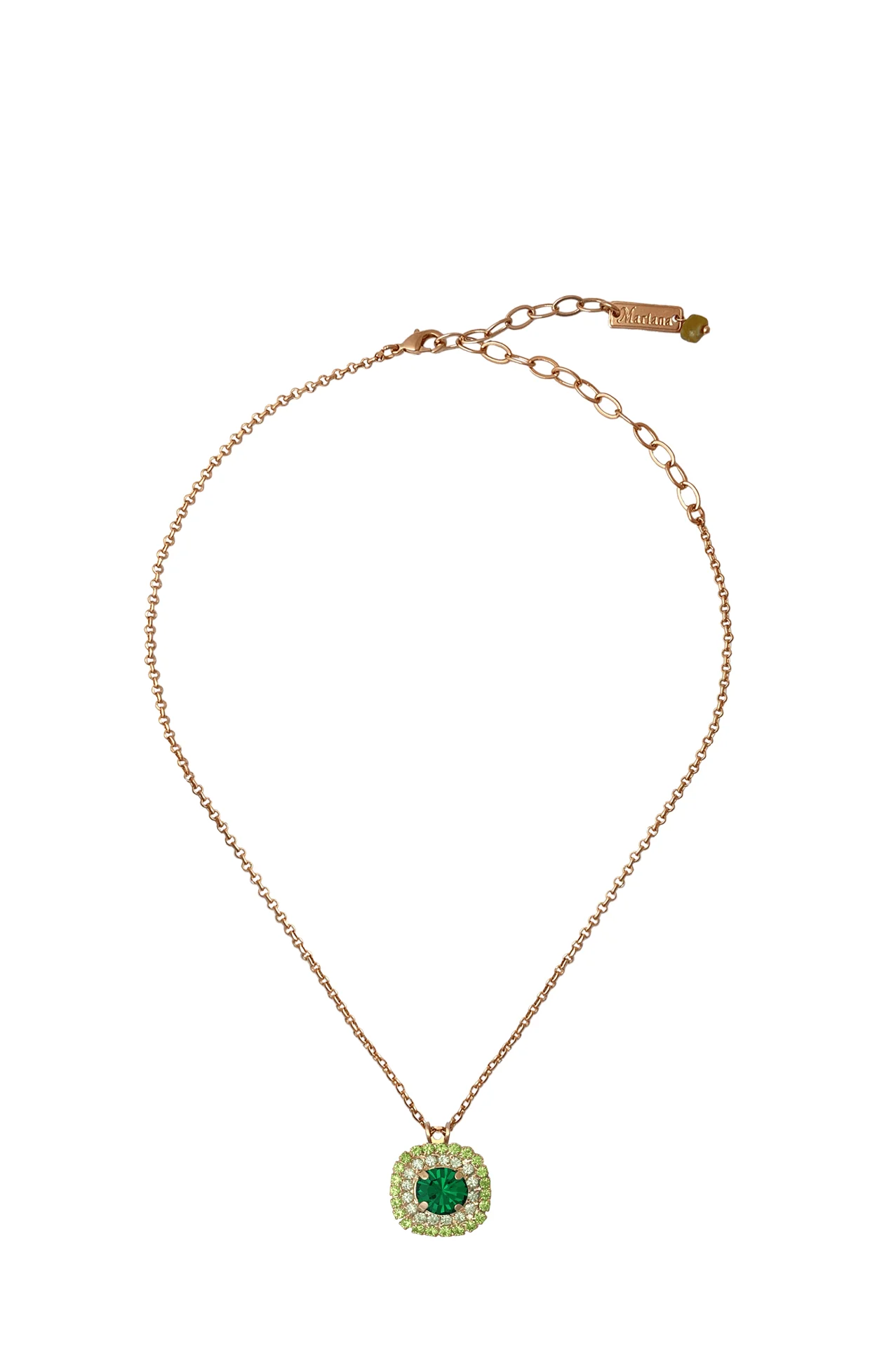 MONACO NECKLACE IN EMERALD OASIS