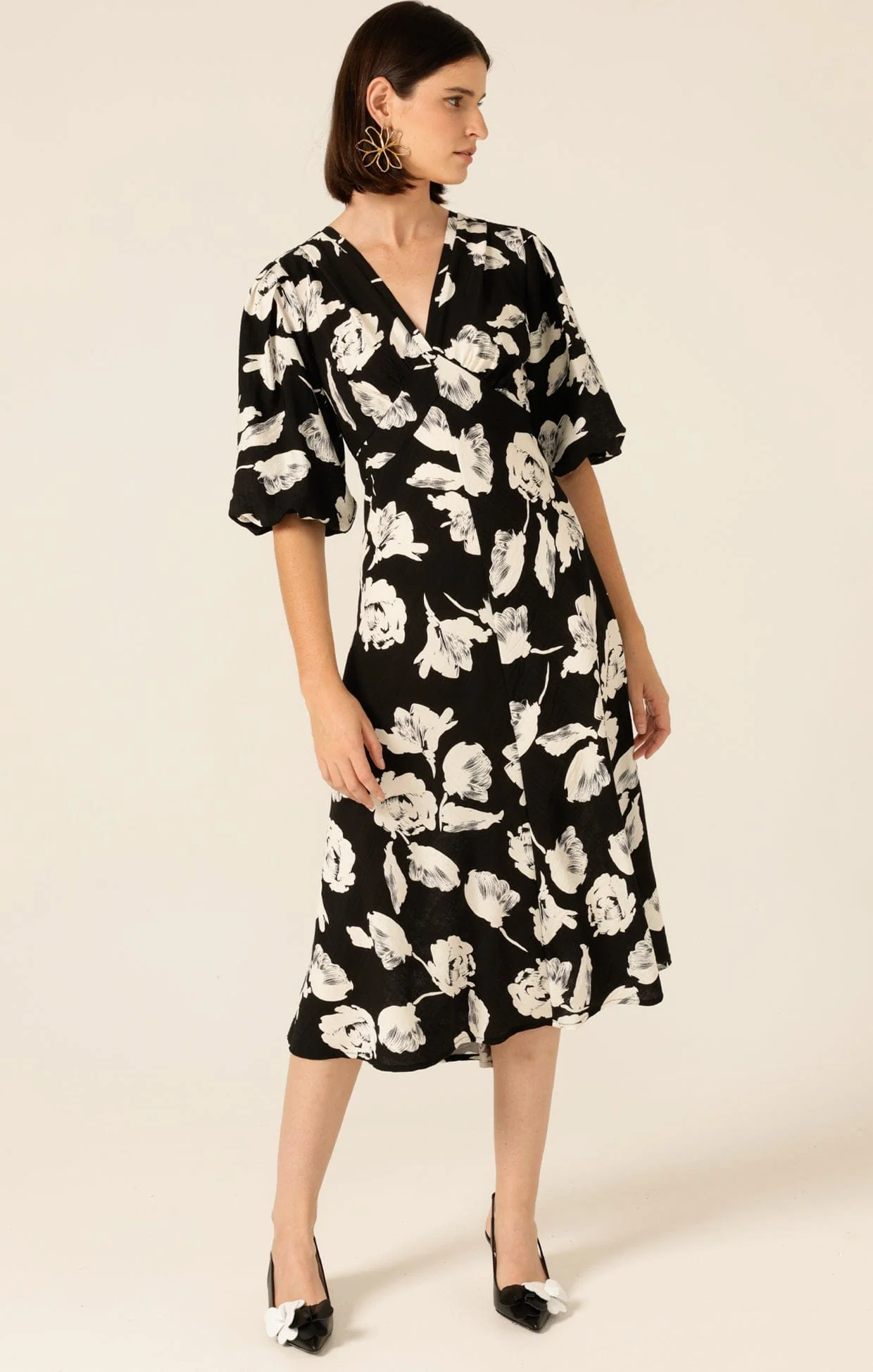 MOONBEAM MEADOW MIDI DRESS - Image 3
