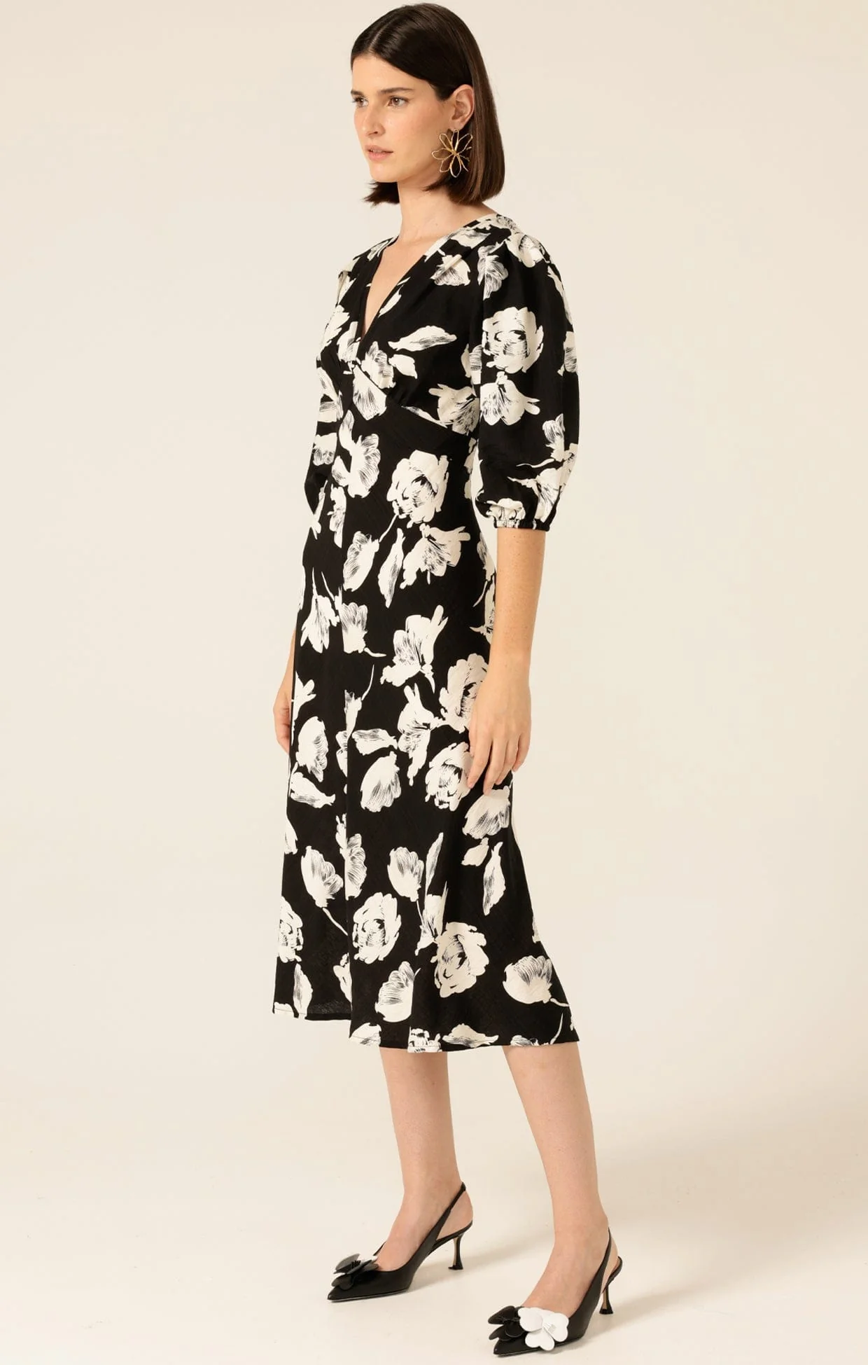 MOONBEAM MEADOW MIDI DRESS - Image 4