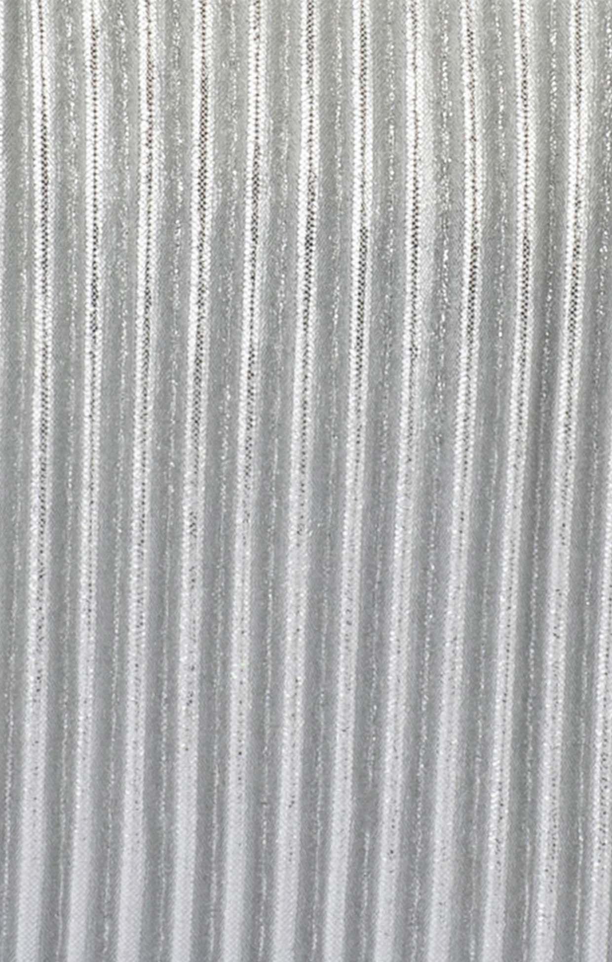 NAOMI PLEATED CLUTCH BAG IN SILVER - Image 2