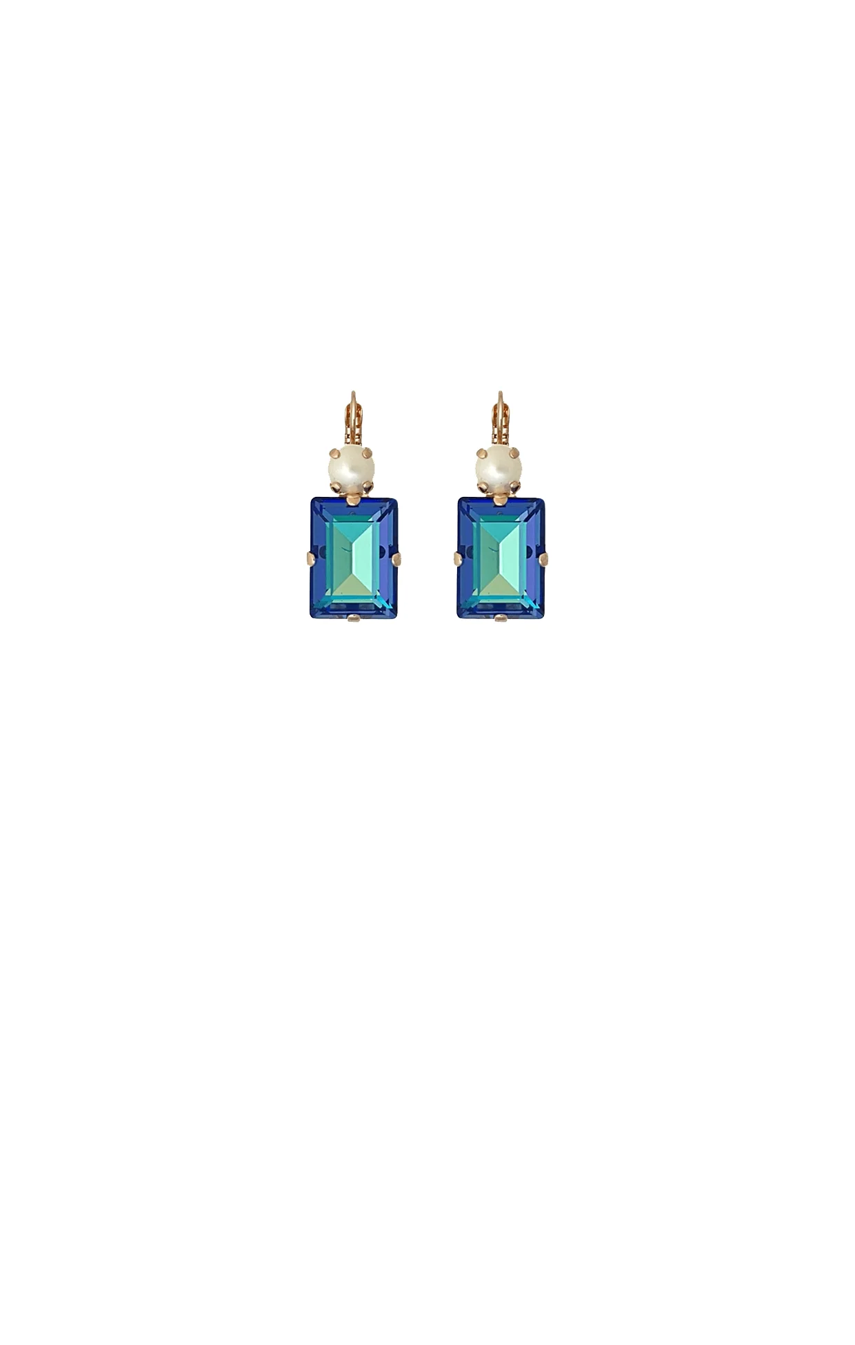 NAPLES EARRINGS IN BRILLIANT BLUE