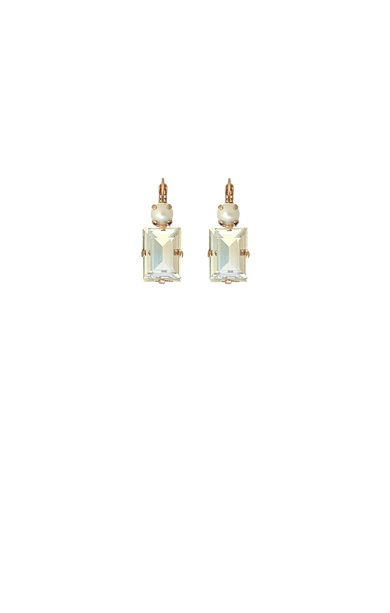 NAPLES EARRINGS IN CRYSTAL PRISM