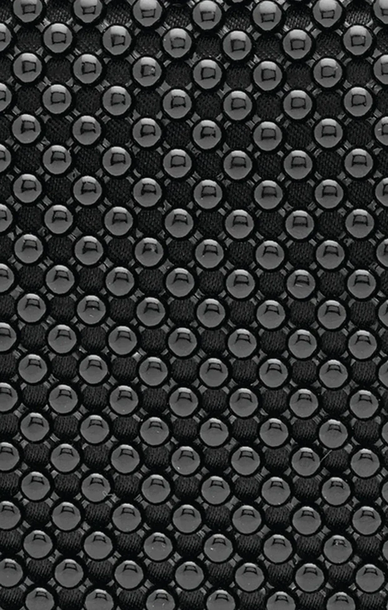 NATASHA BALL MESH CLUTCH IN BLACK - Image 5