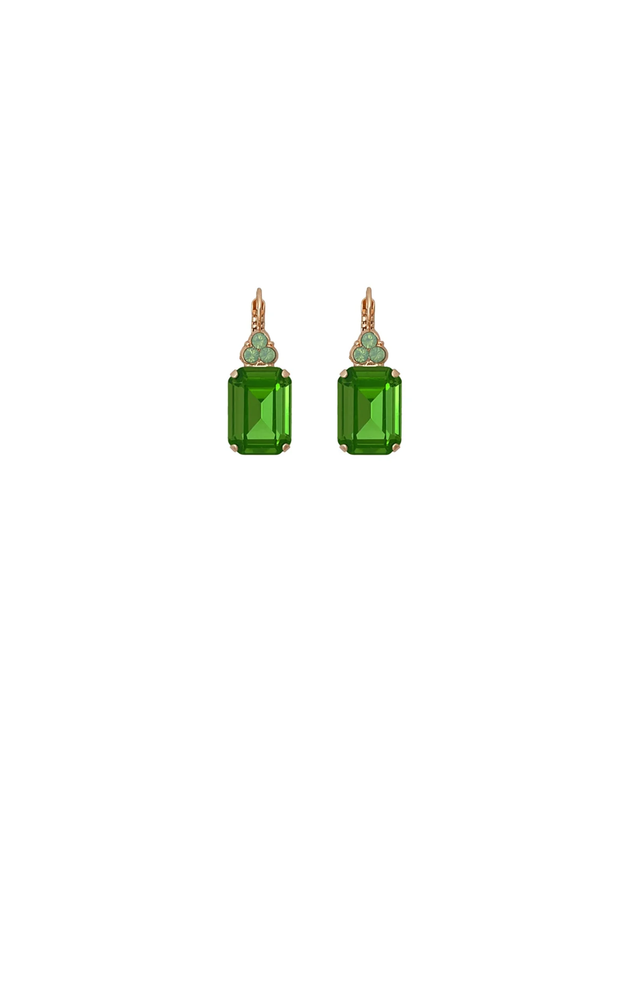 NEW YORK EARRINGS IN GREEN