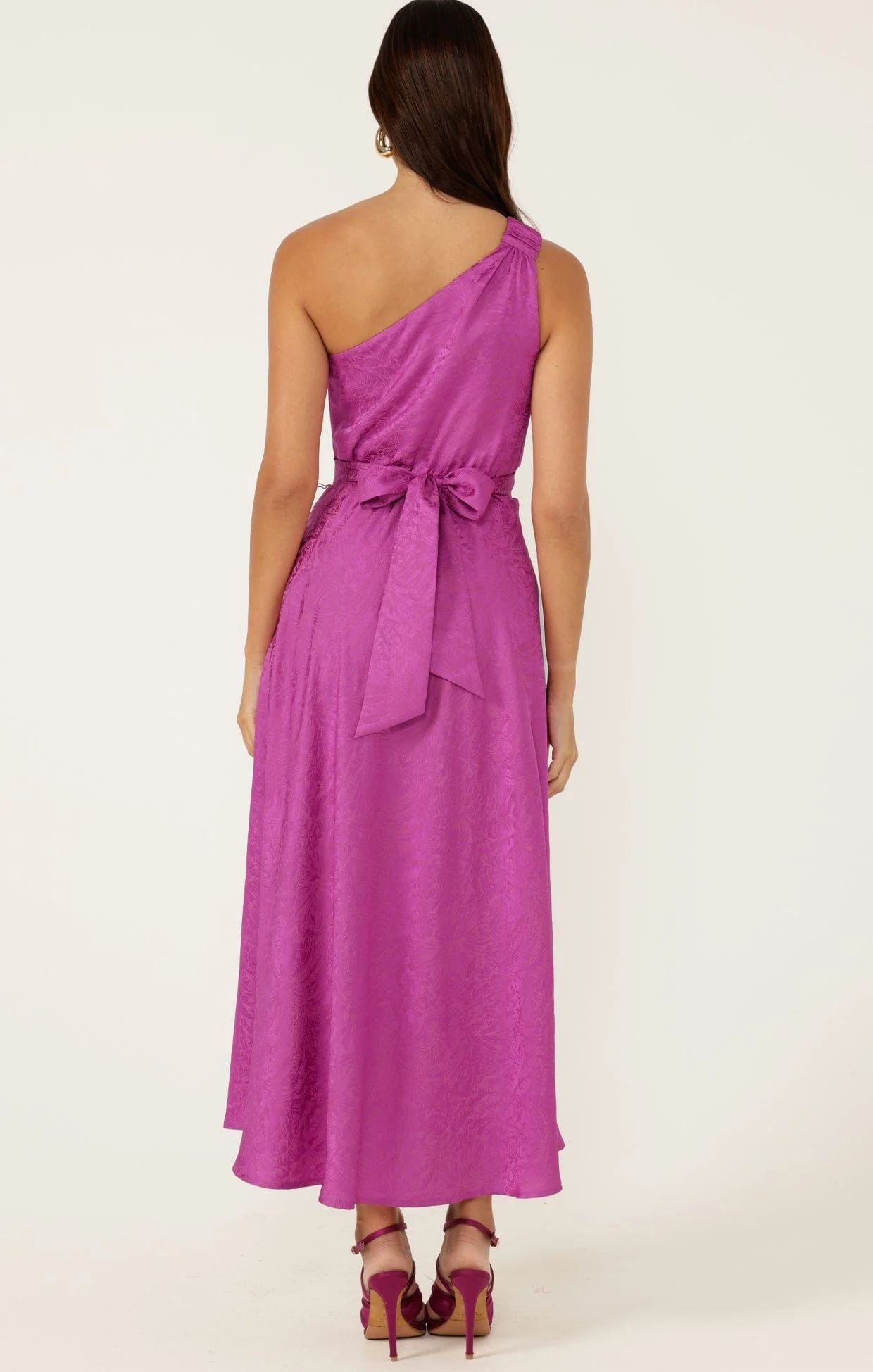 ORLEANS ONE SHOULDER MIDI DRESS - Image 8