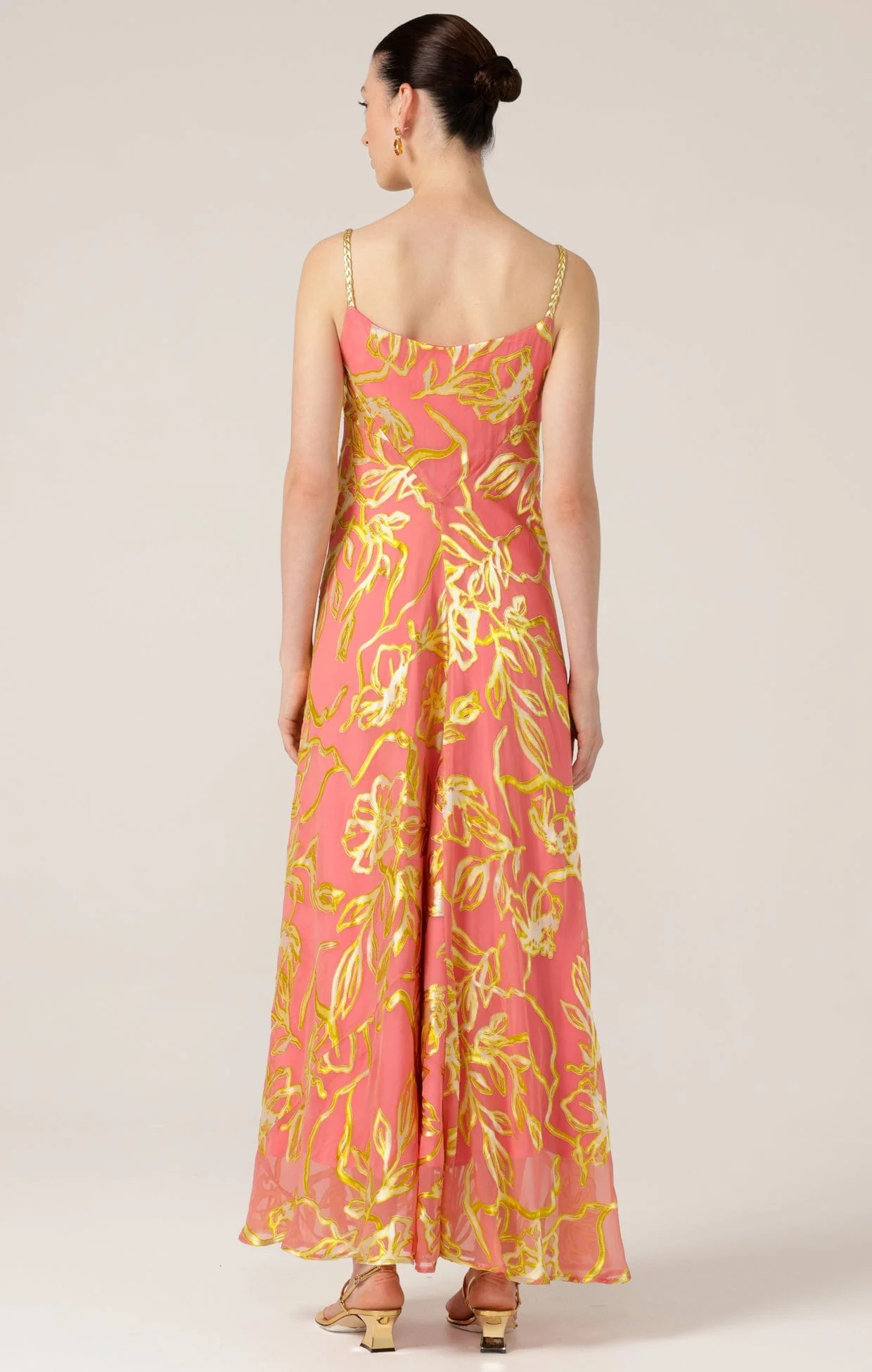 PEACH PHEASANT DRESS - Image 8