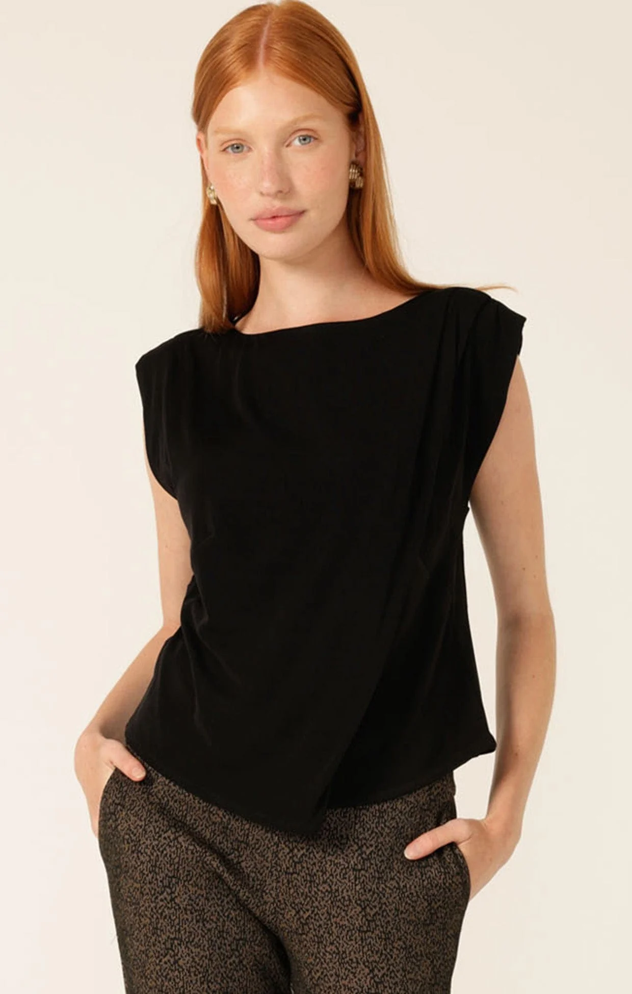 PLEATED SHELL TOP - Image 2