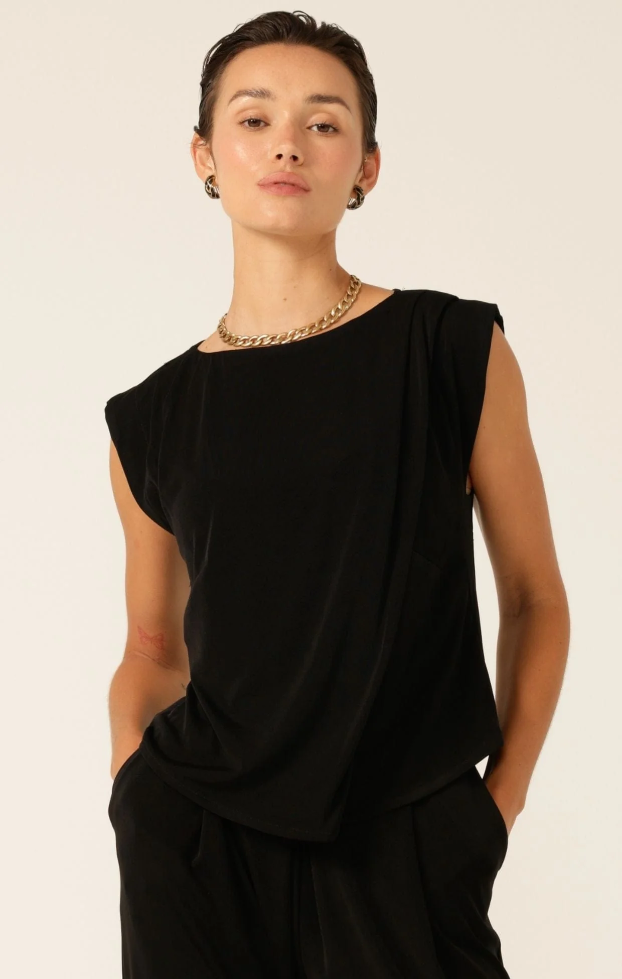 PLEATED SHELL TOP - Image 4