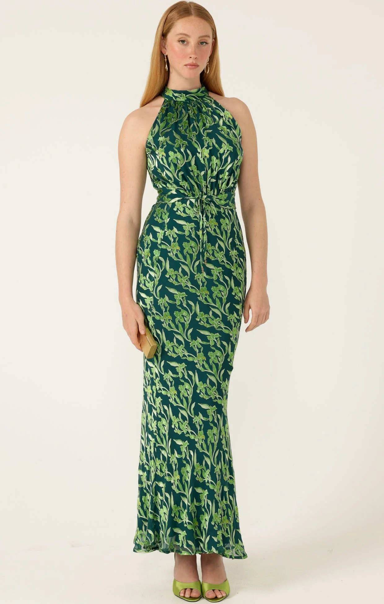 PRISCILLA HALTER BIAS DRESS - Image 6