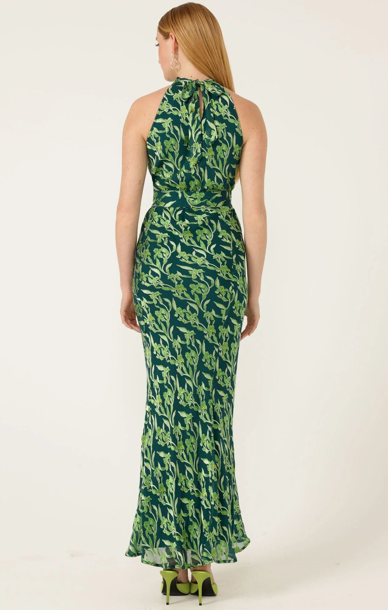 PRISCILLA HALTER BIAS DRESS - Image 8