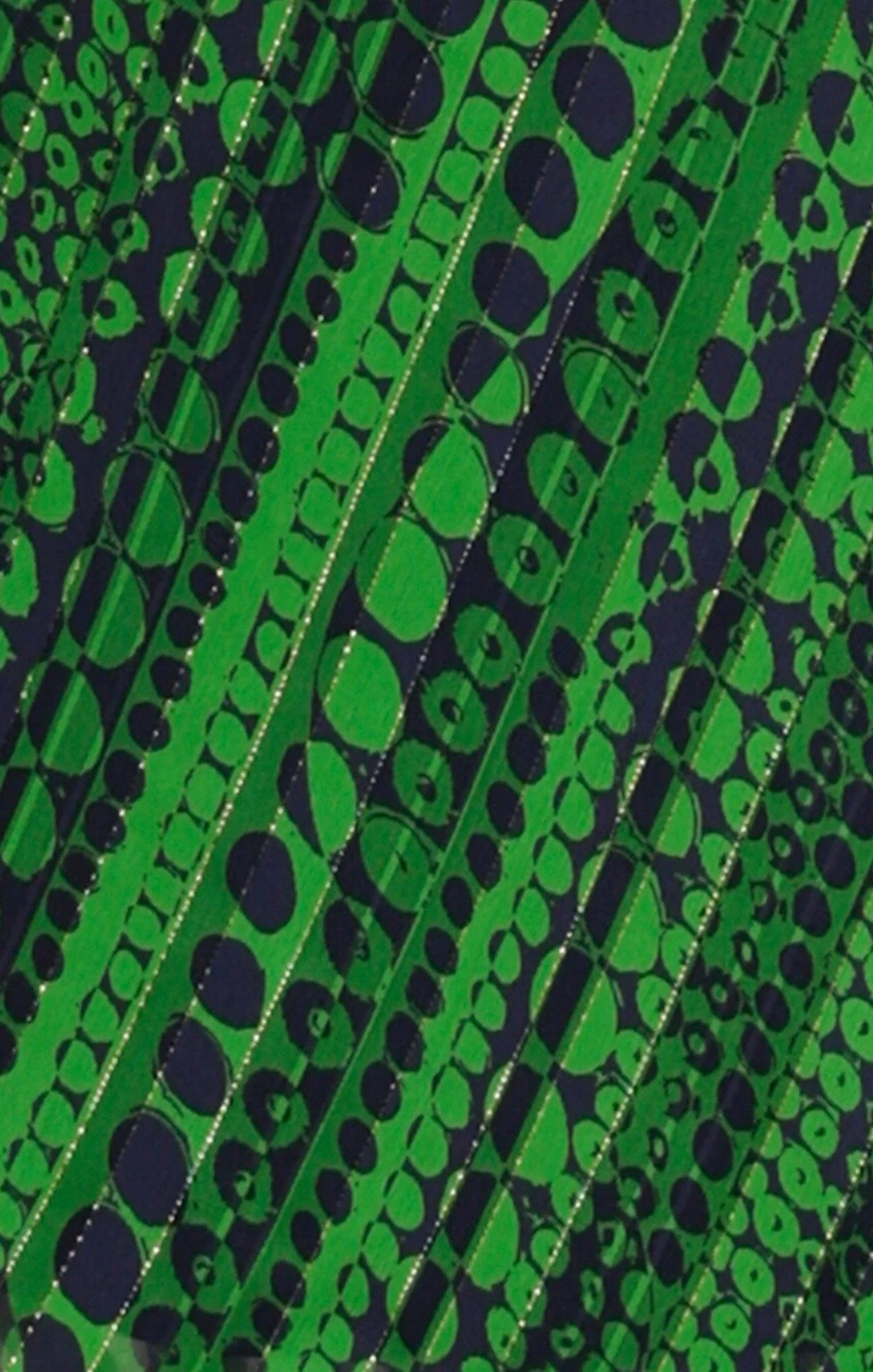 SAVOIR MIDI WRAP DRESS IN NAVY GREEN - Image 8