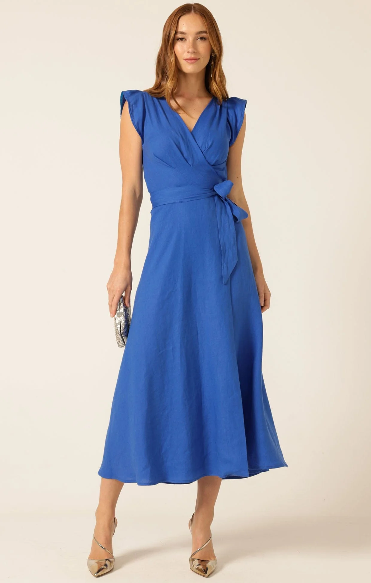 SEA AND SAND WRAP DRESS