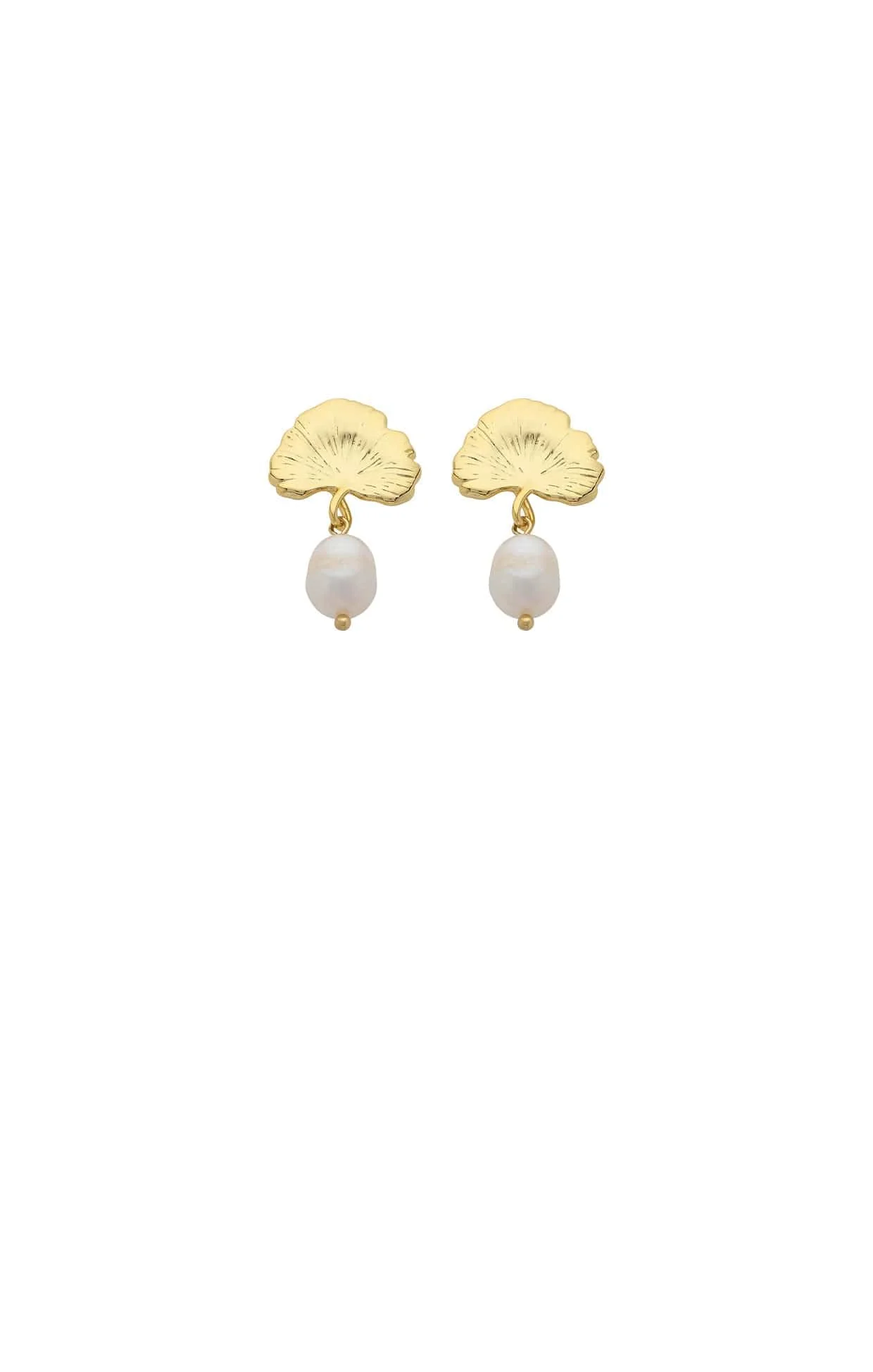 SIERRA PEARL EARRINGS IN GOLD