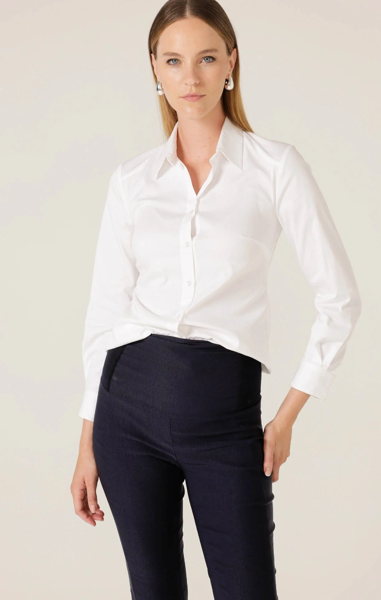SKINNY PANT IN NAVY - Image 3