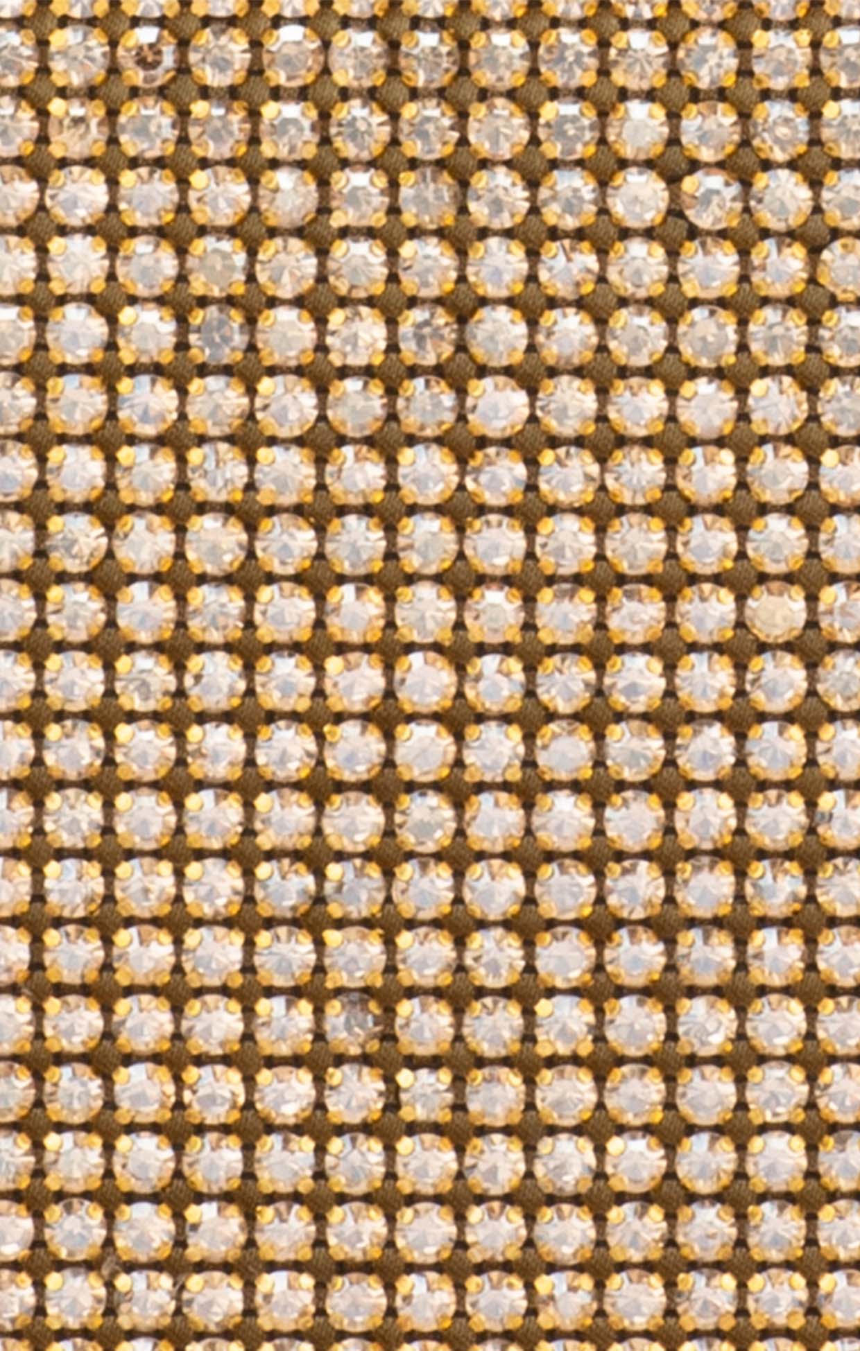STEF CRYSTAL BOX CLUTCH BAG IN GOLD - Image 2