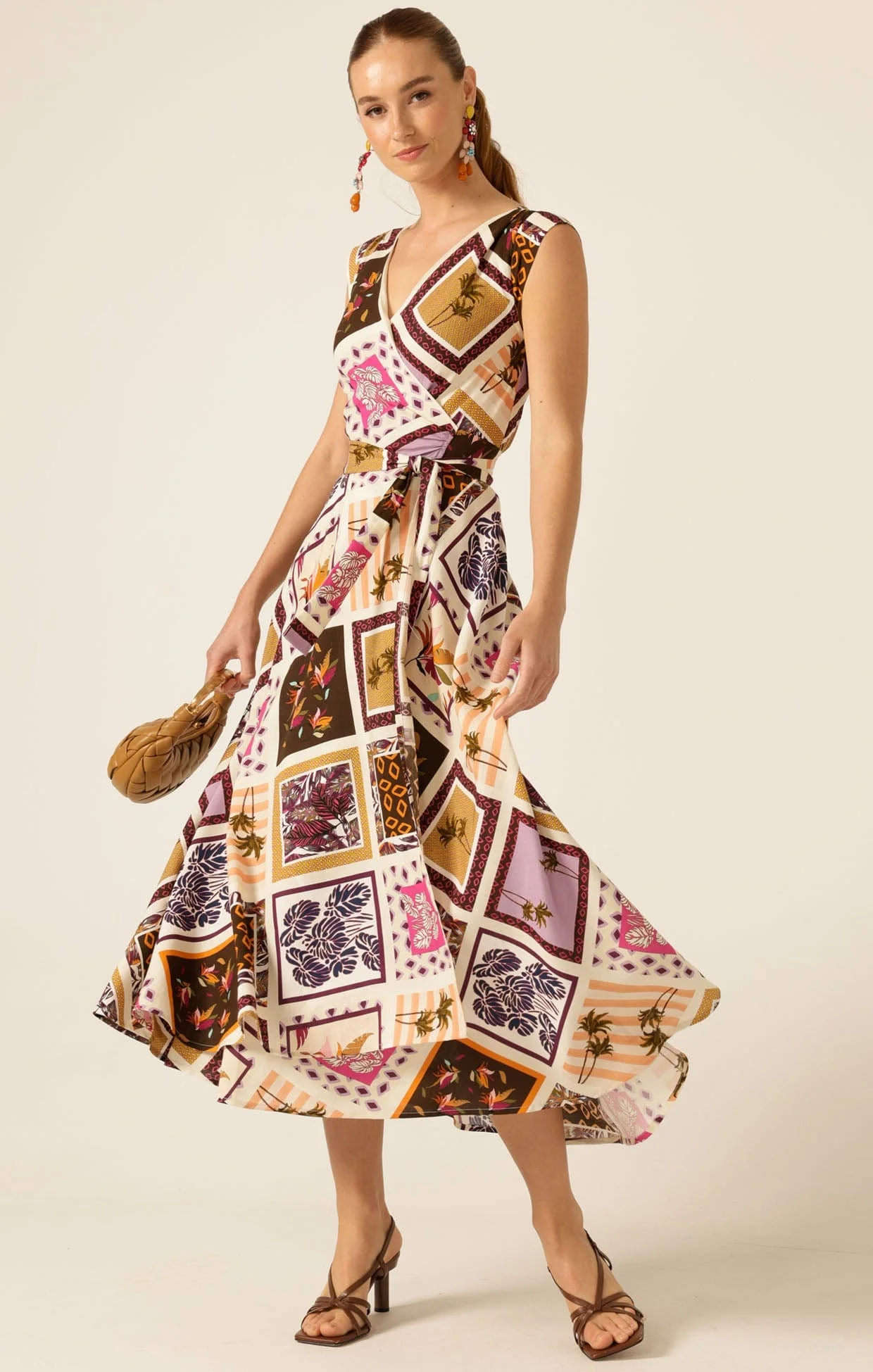 SUNSET CHASE WRAP DRESS - Image 3