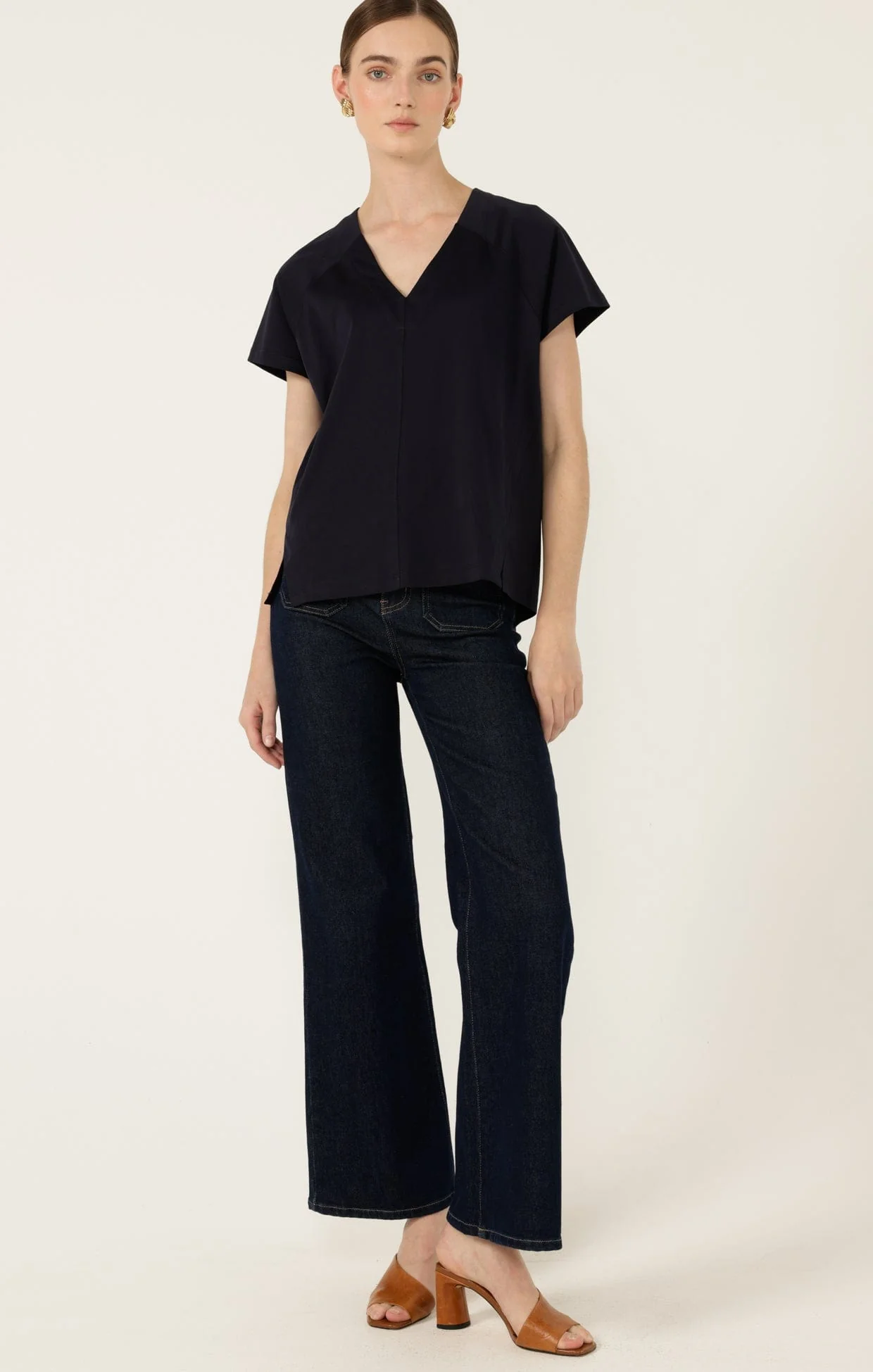 UNDER CONTROL TOP IN NAVY - Image 3