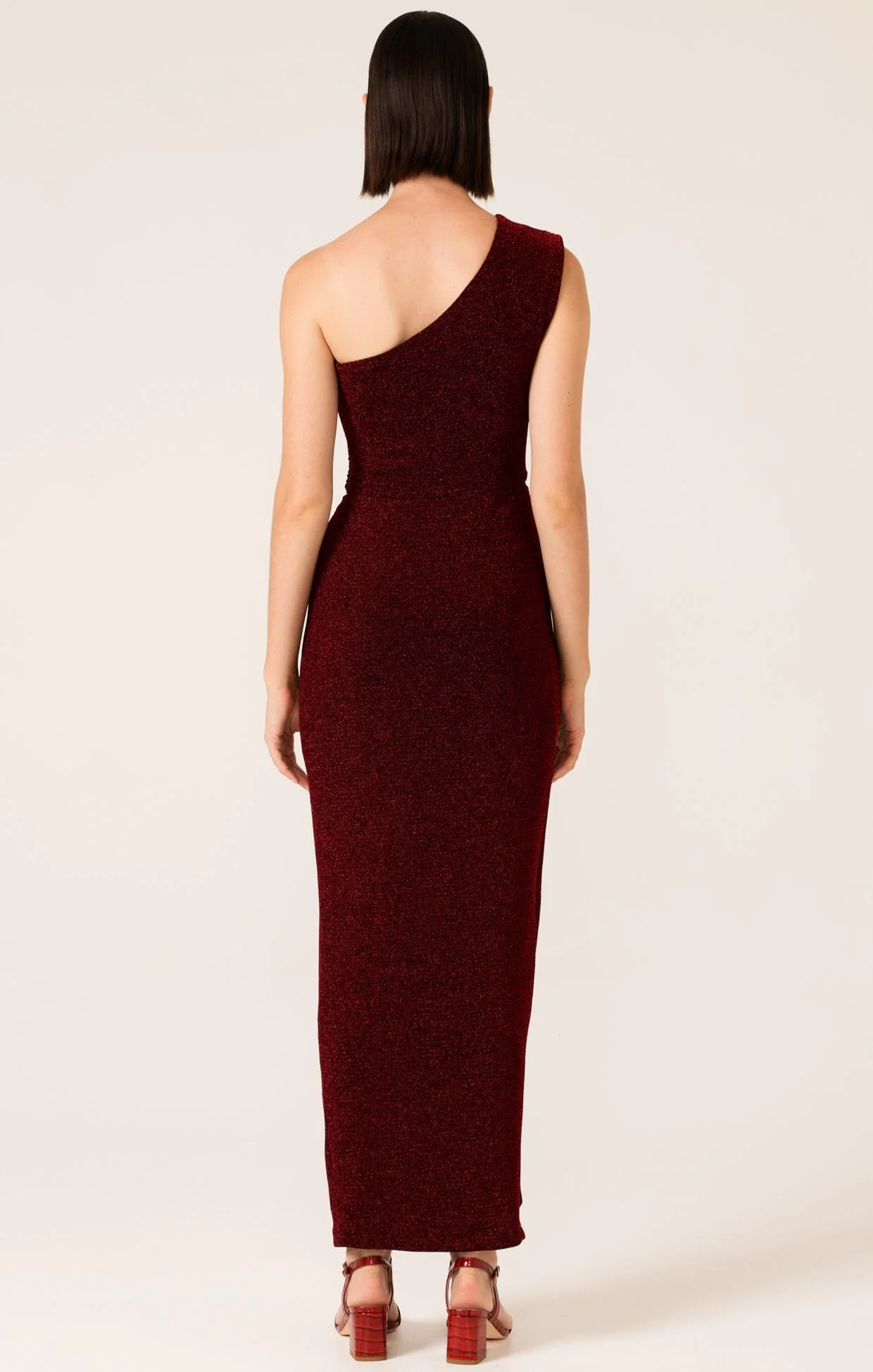 VALEDICTORY DRESS IN RUBY - Image 4