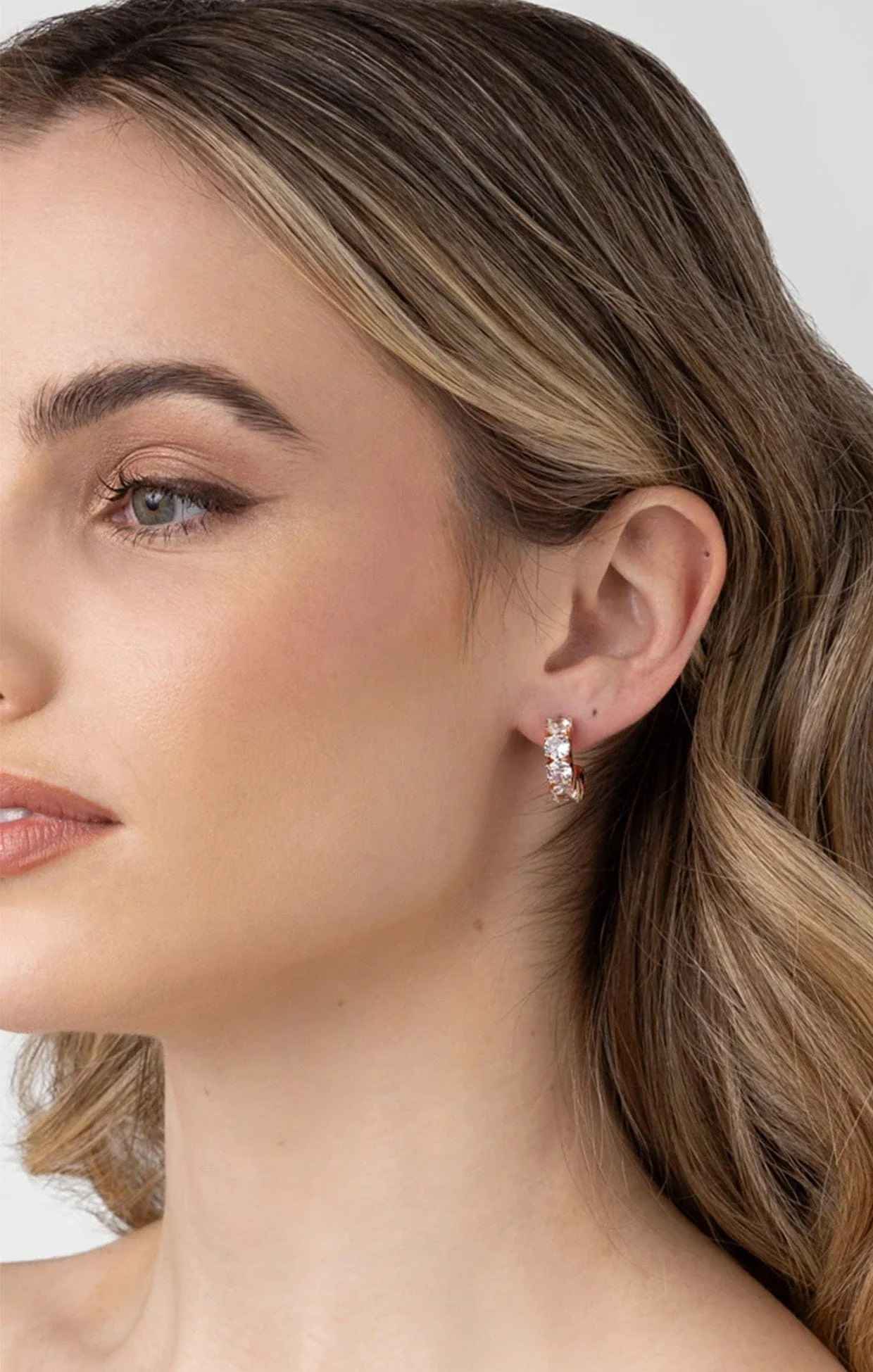 VITTORIA EARRINGS IN GOLD - Image 2
