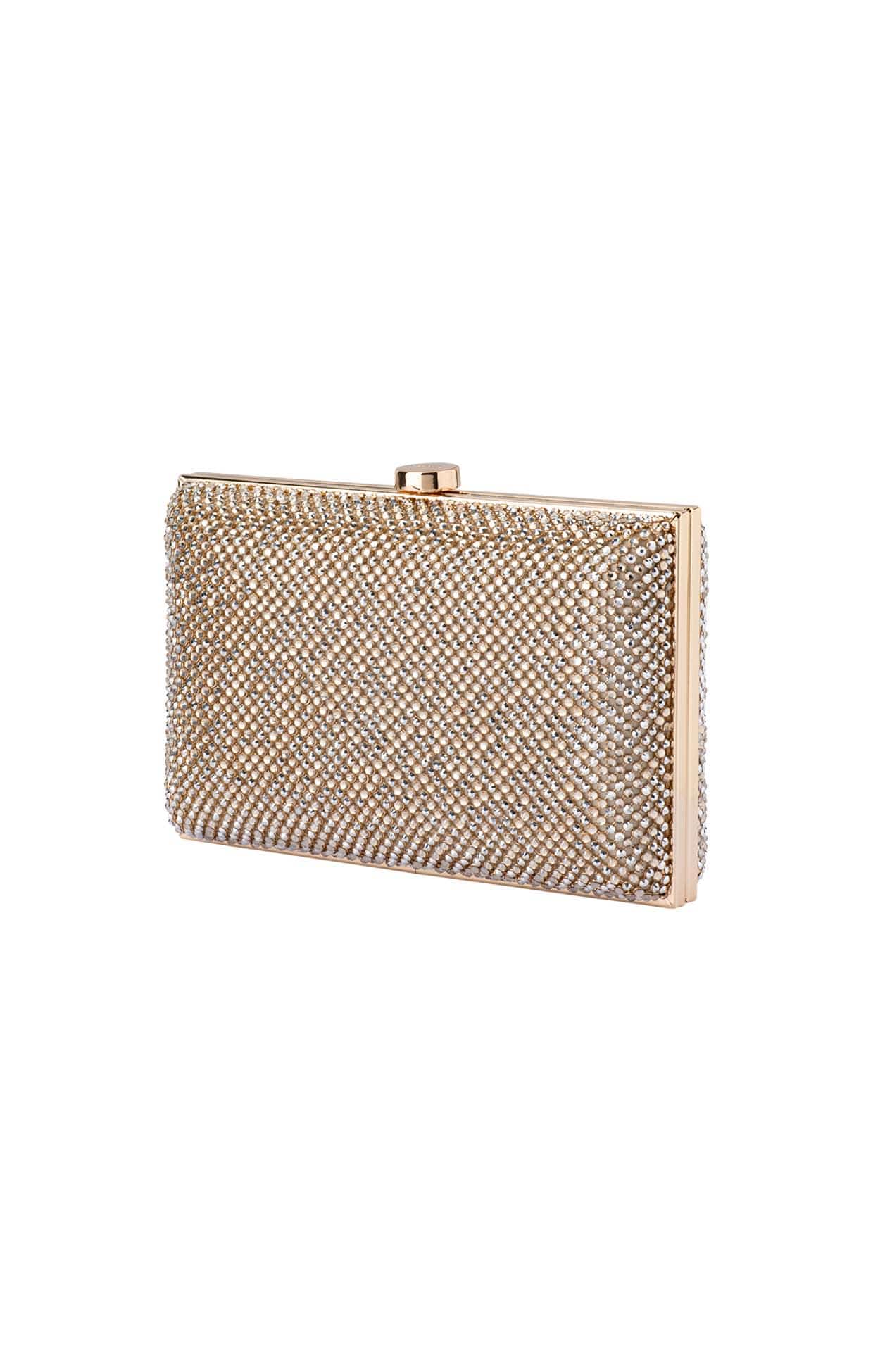 VIVIANA CRYSTAL MESH CLUTCH BAG - Image 2