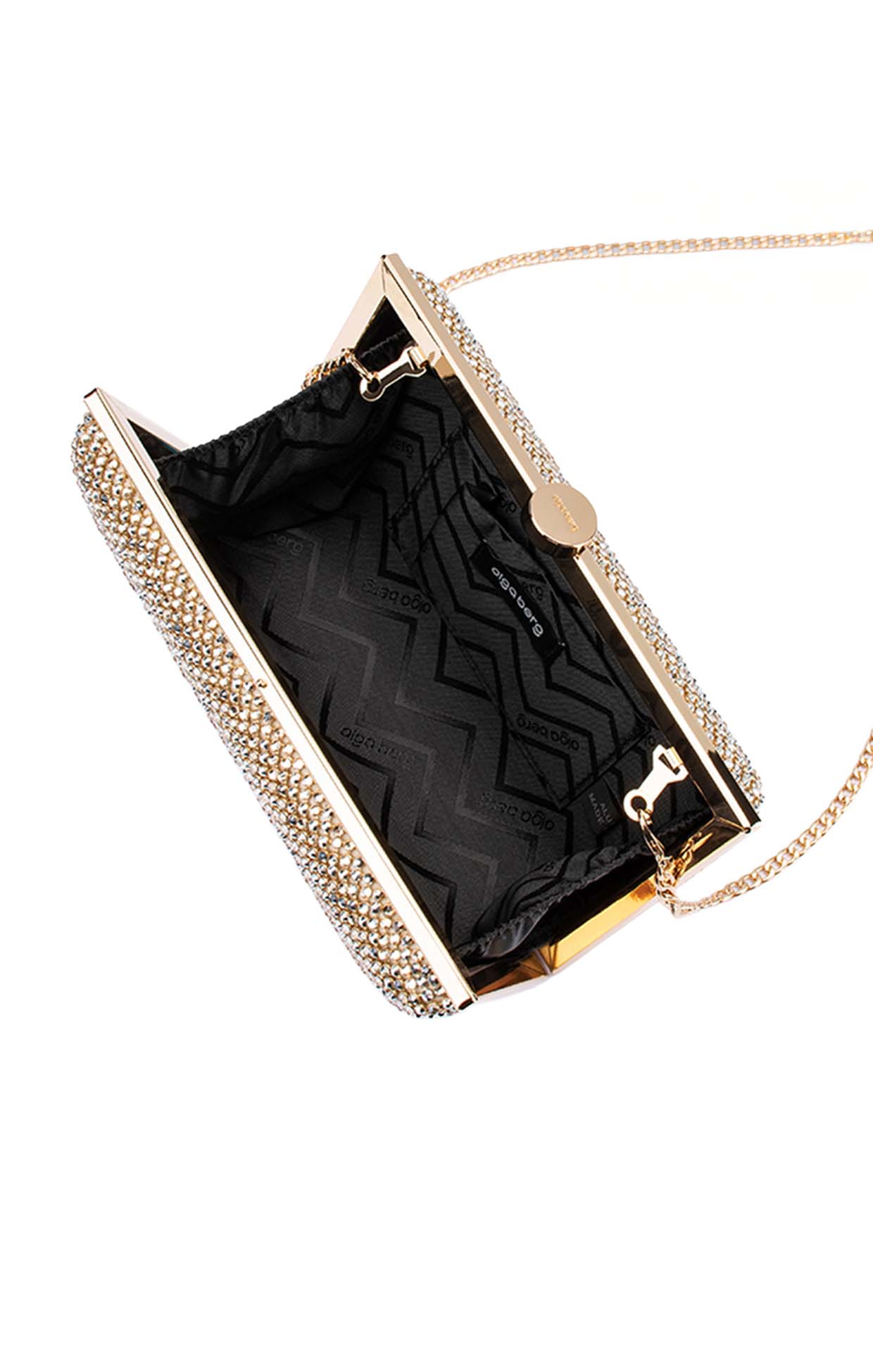 VIVIANA CRYSTAL MESH CLUTCH BAG - Image 3