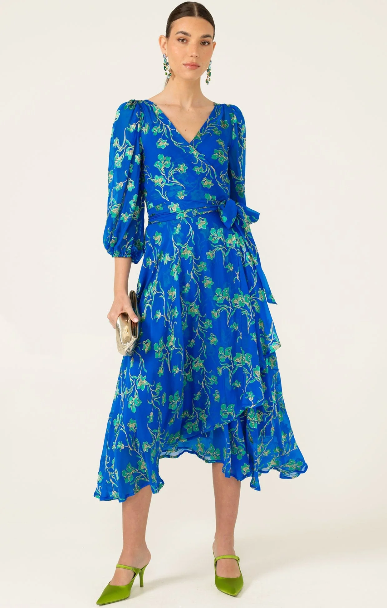 WATER LILY WRAP DRESS - Image 5