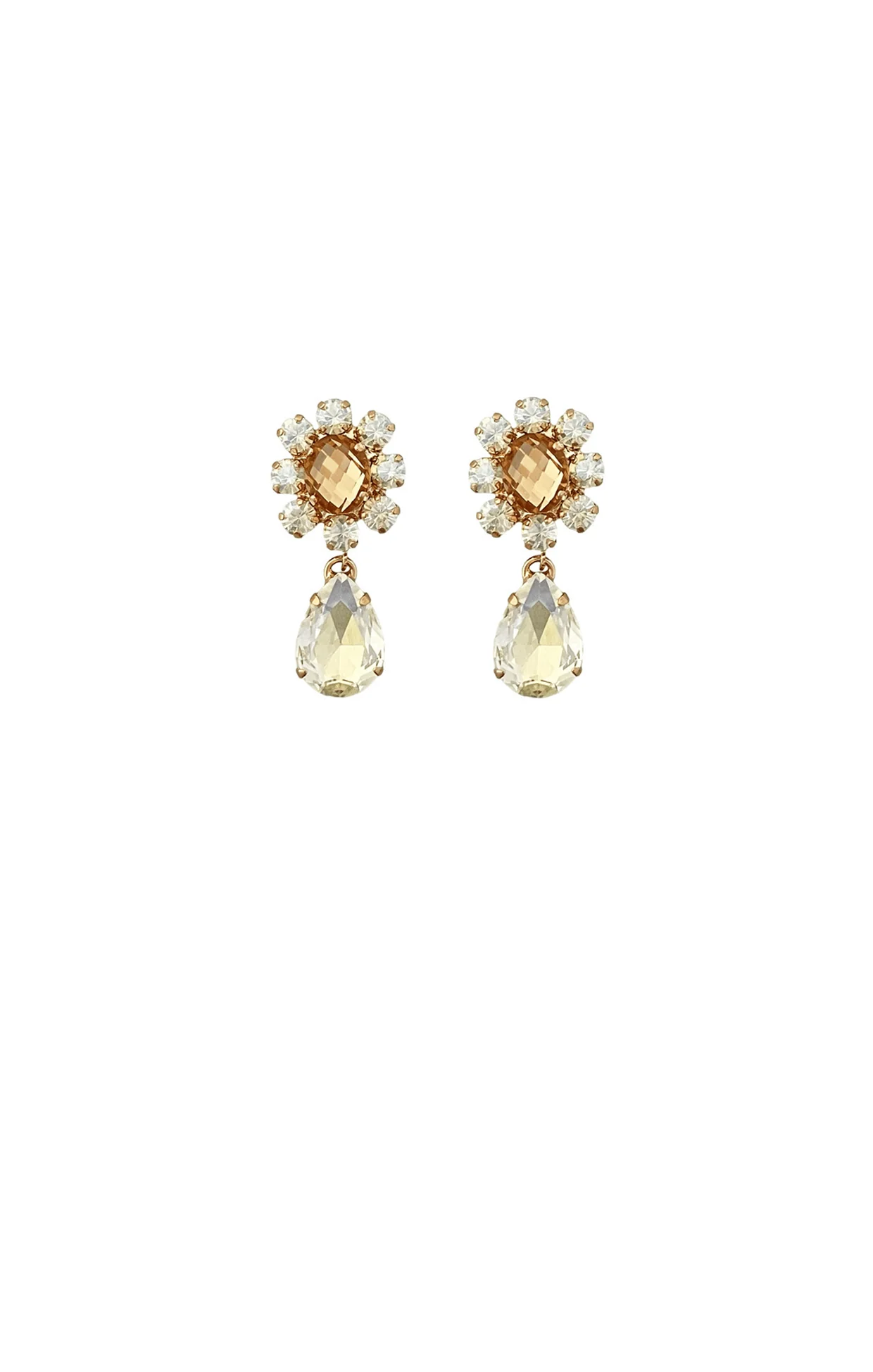 ZURICH EARRINGS IN AMBER GLOW